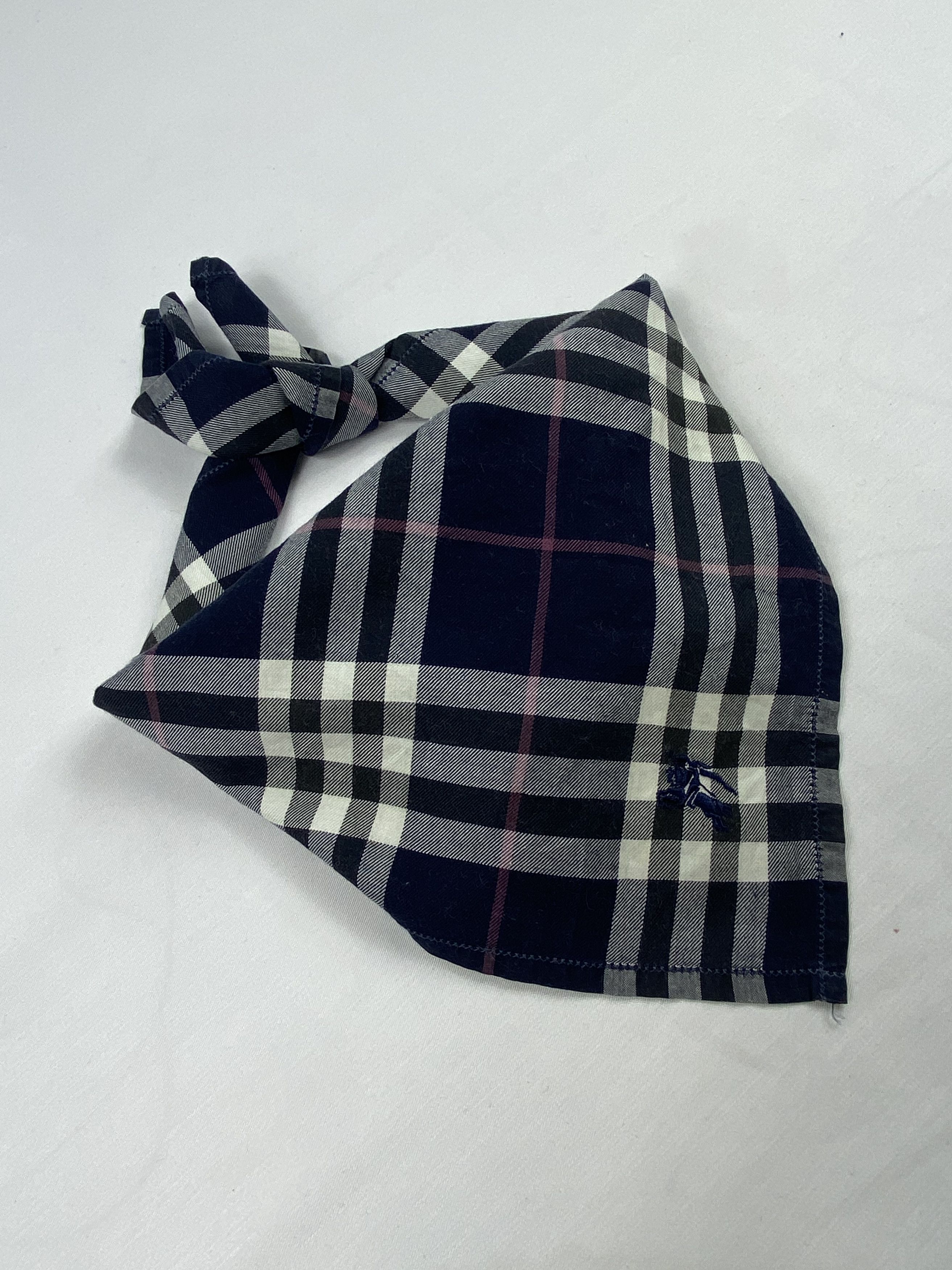 Burberry Vintage Burberry Handkerchief / Bandana / Neckerchief Size ONE SIZE - 2 Thumbnail