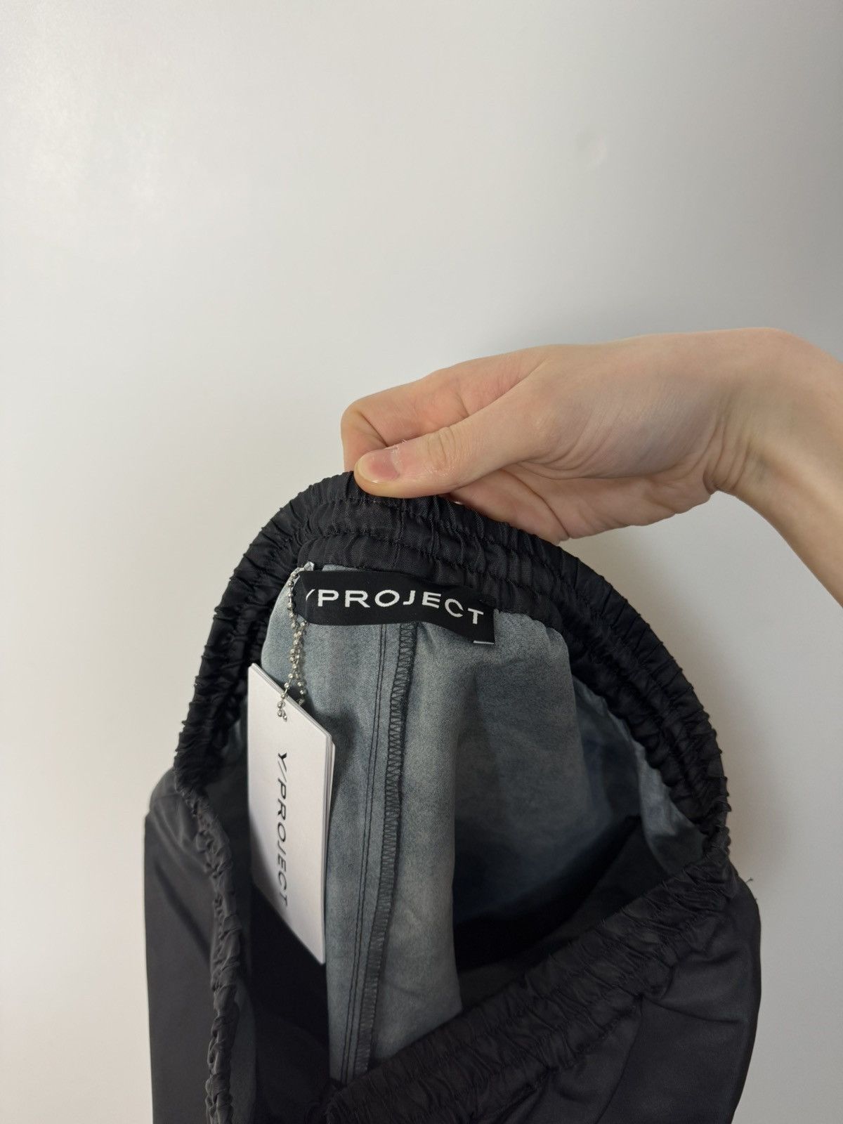 Y/Project BNWT Y/Project FW23 Runaway Black Nylon Zip Baggy Pants Size US 30 / EU 46 - 10 Thumbnail