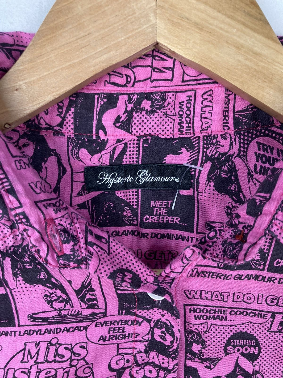 Hysteric Glamour × If Six Was Nine Hysteric Glamour Punk Miss Hysteric Wicked Ways Shirt Size US S / EU 44-46 / 1 - 4 Thumbnail