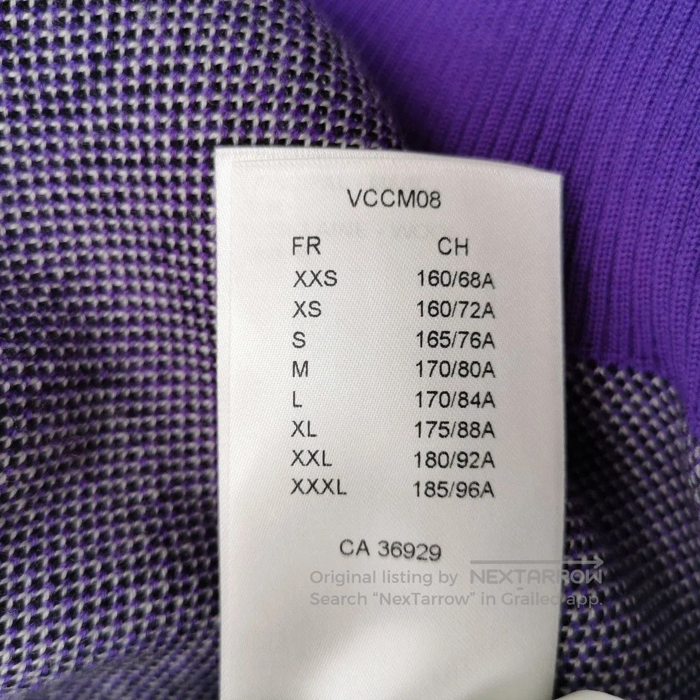 Louis Vuitton Louis Vuitton Purple Crewneck Wool Blend Sweater M. Size US M / EU 48-50 / 2 - 7 Thumbnail