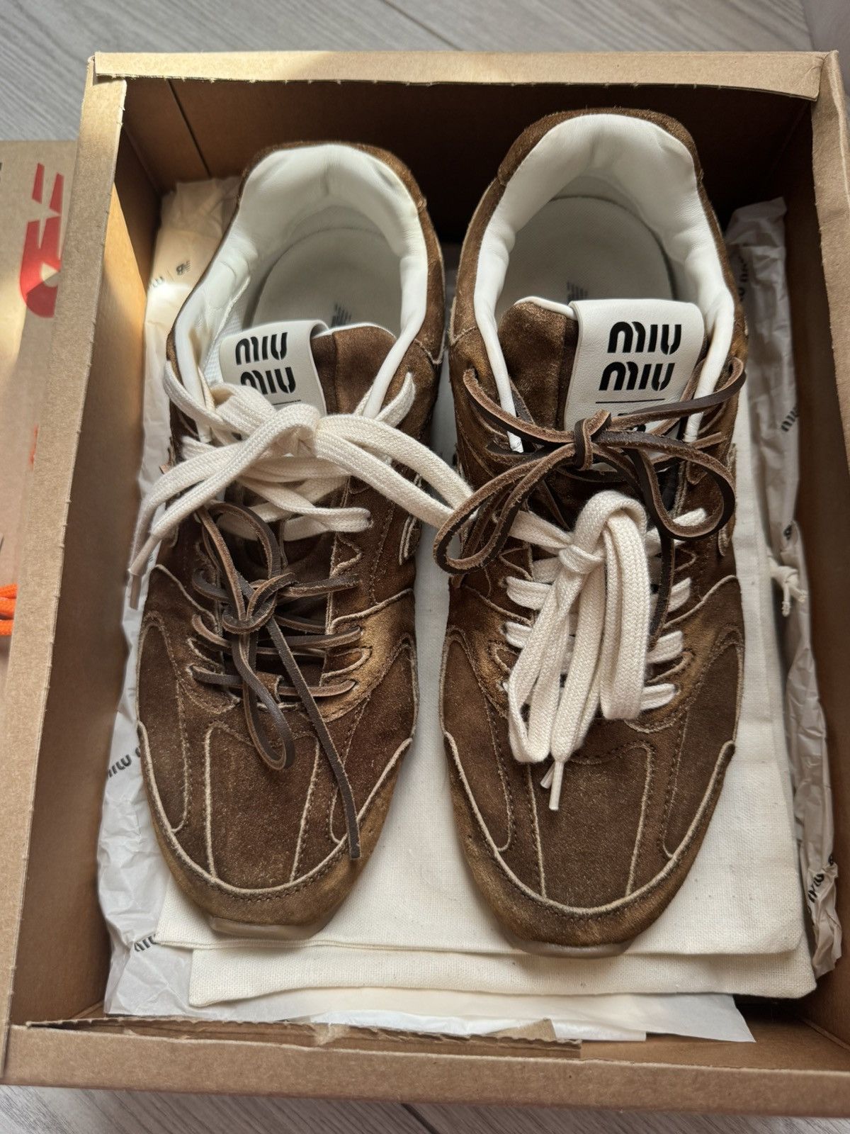 Miu Miu × New Balance New Miu Miu X NB sneakers IT40 Size US 10 / IT 40 - 6 Thumbnail