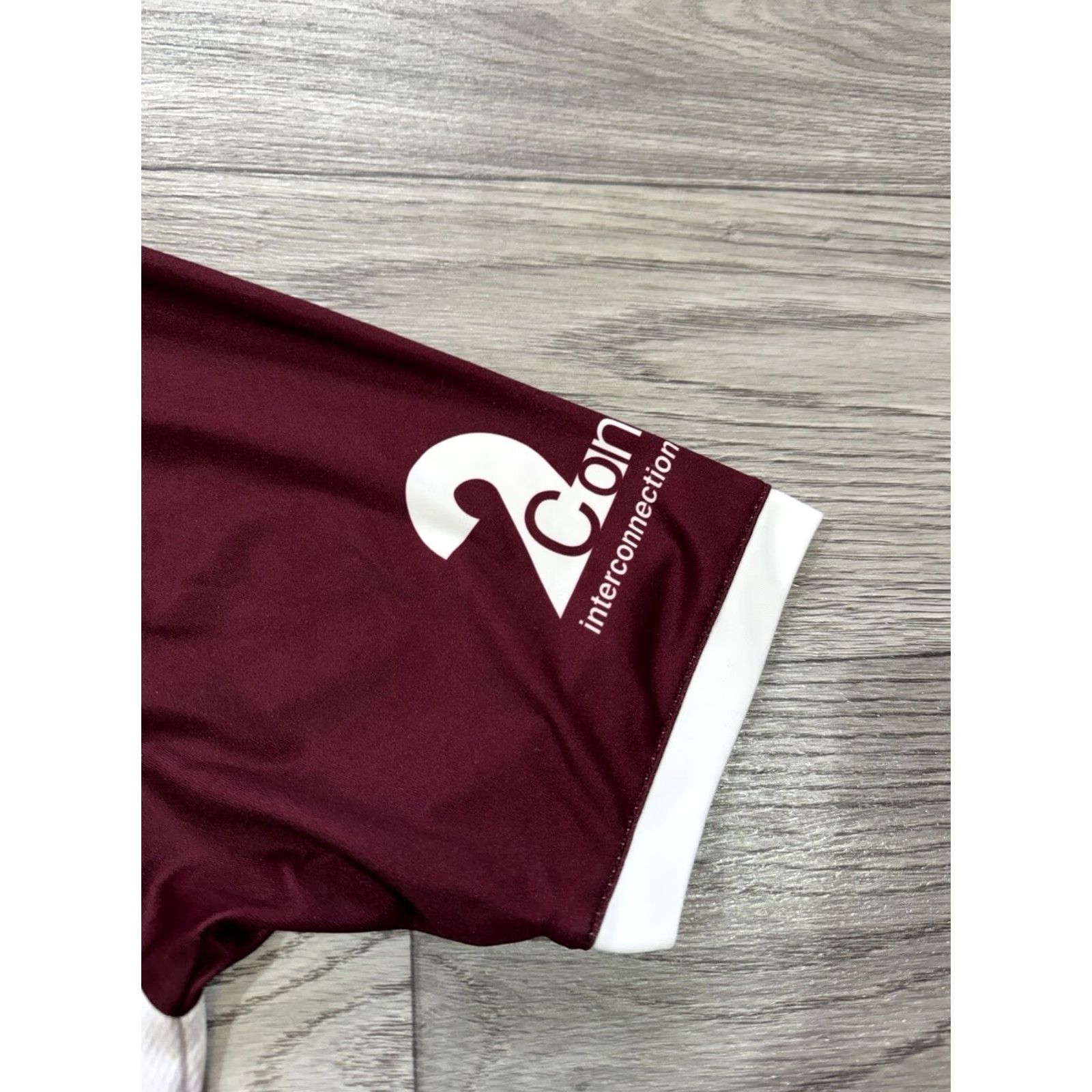 Vintage Reece Jersey T-Shirt M Burgundy Hockey Activewear Mens 2010s KMHC Waalwijk Home Shirt Bot Size US M / EU 48-50 / 2 - 5 Thumbnail