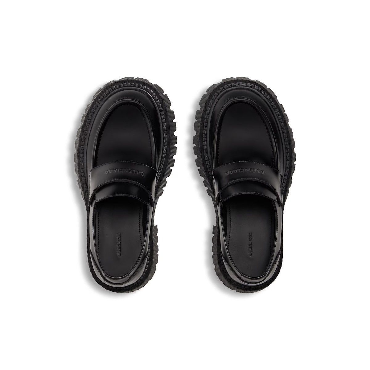 Balenciaga Balenciaga Women’s Tractor Loafer in Black Size US 8.5 / IT 38.5 - 5 Thumbnail