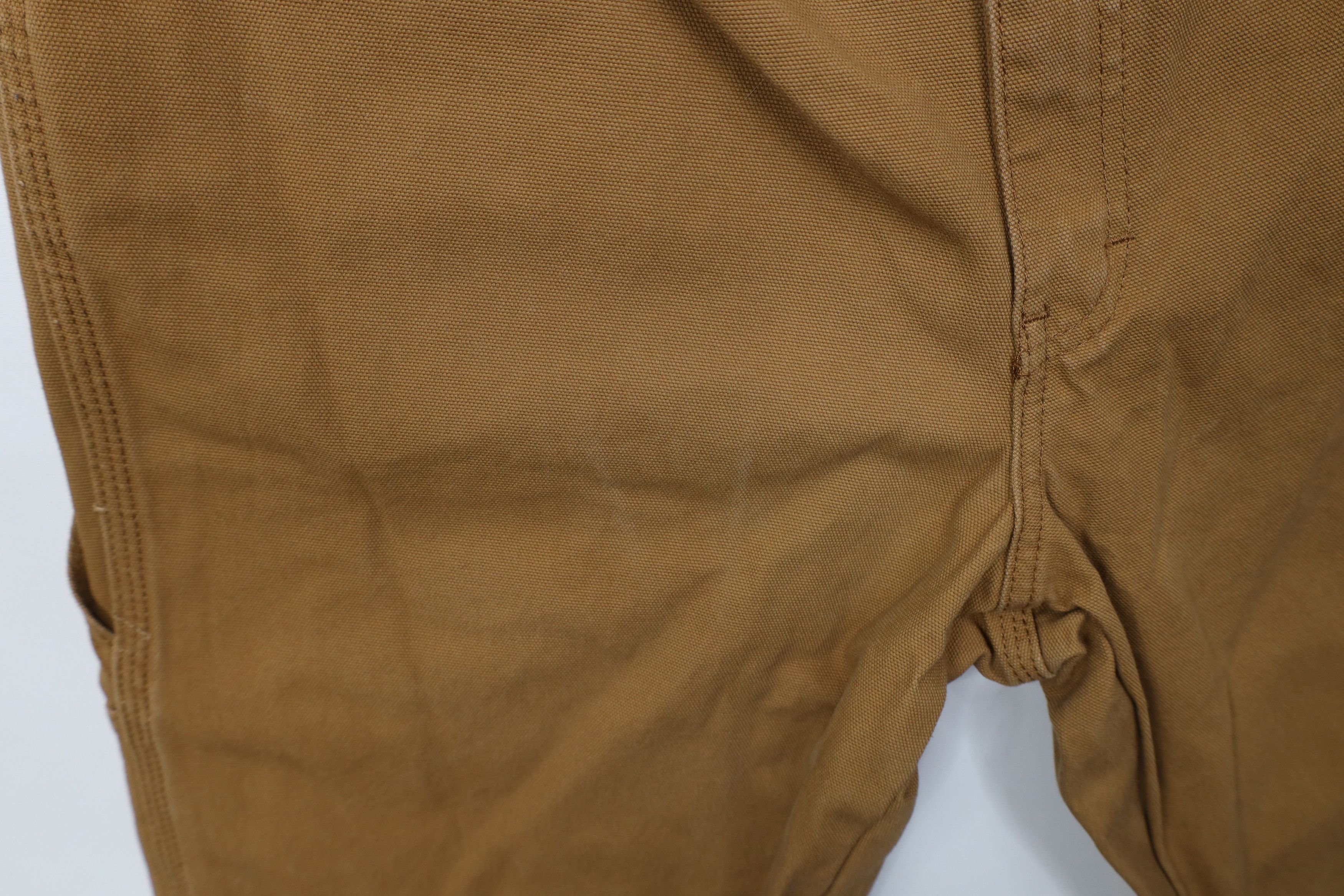 Dickies Vintage Y2K Dickies Wide Leg Dungaree Pants Duck Brown Size US 34 / EU 50 - 6 Thumbnail