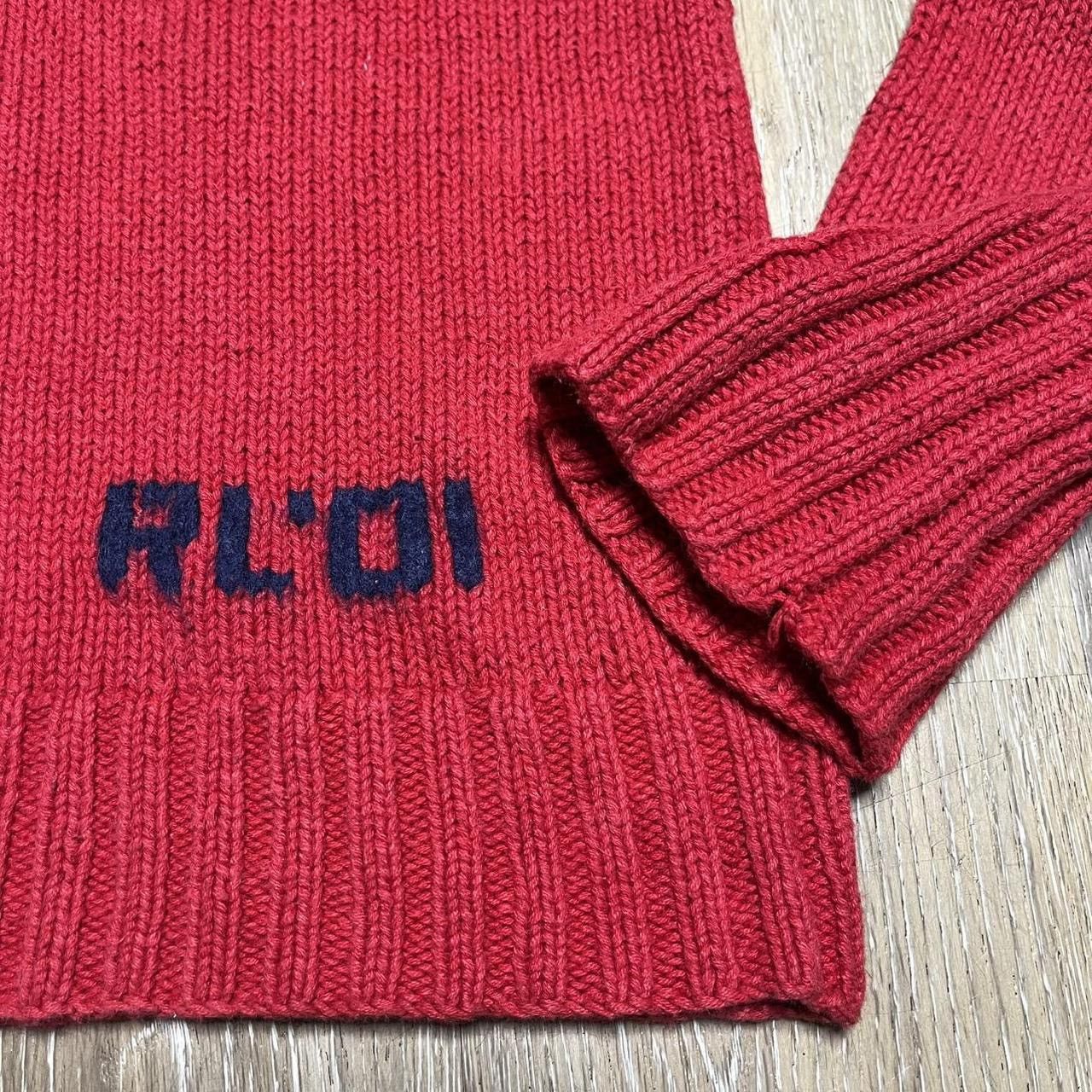 Polo Ralph Lauren × Vintage college dropout polo bear sweater Size US XL / EU 56 / 4 - 4 Thumbnail