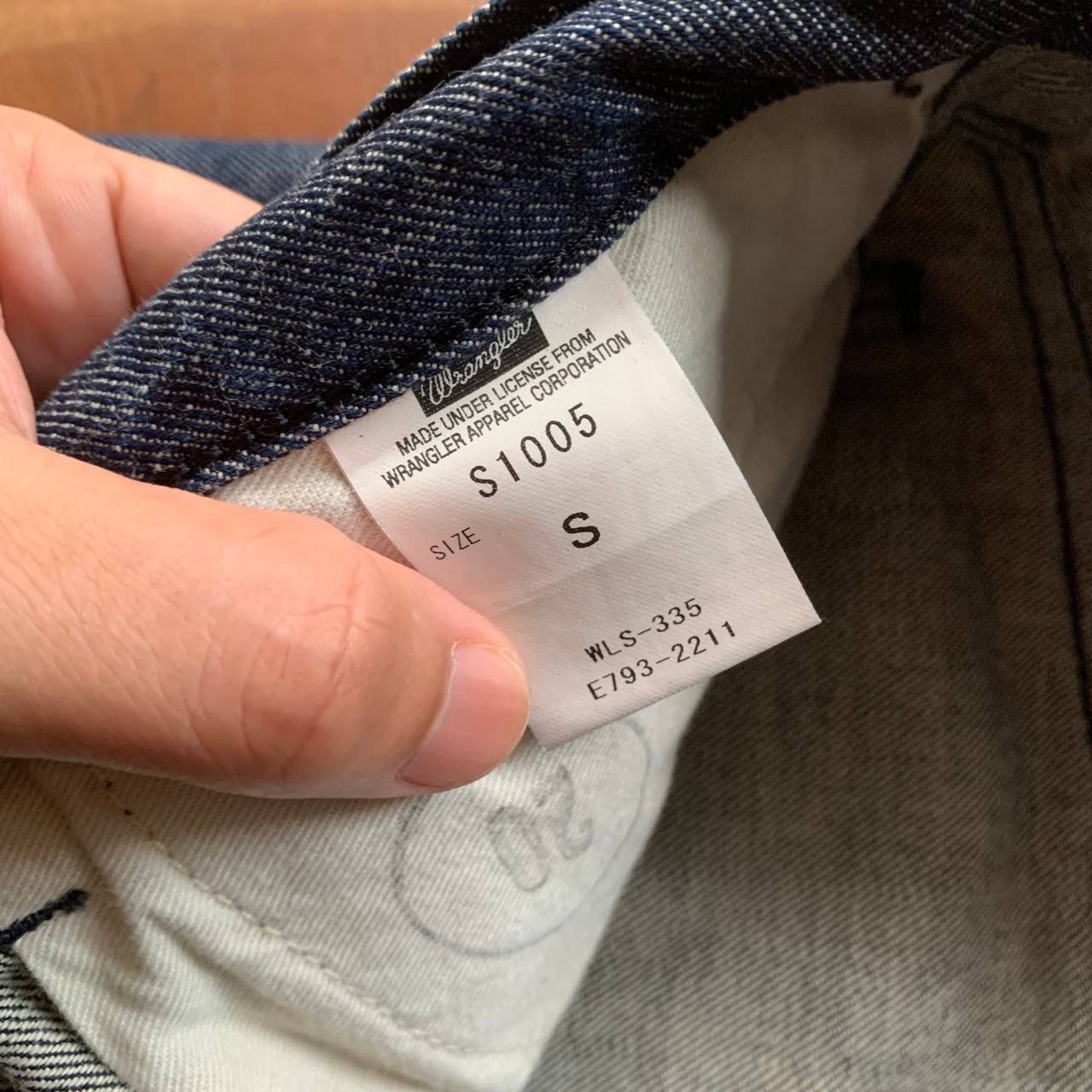 N.Hoolywood N.Hoolywood X Wrangler Blue Bell’s Dark Blue Denim Pants Size US 31 - 15 Thumbnail