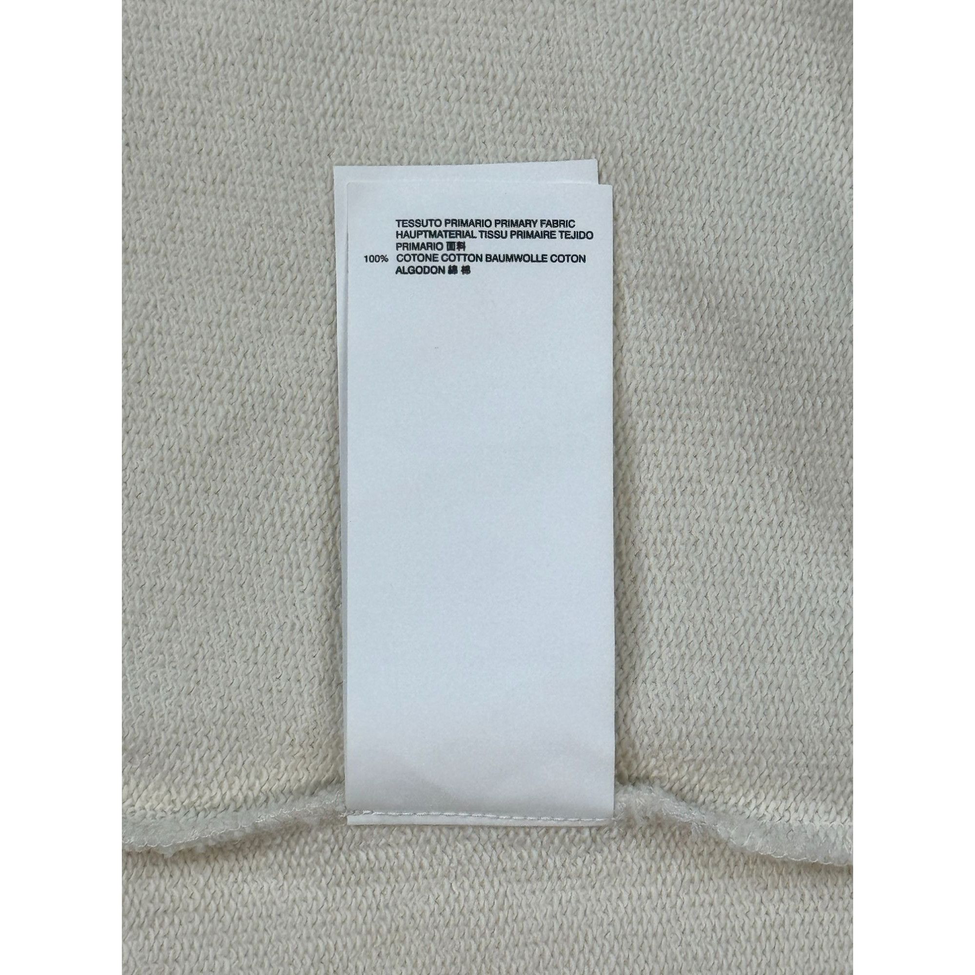 Maison Margiela ♚ Maison Margiela Cream Elbow Patch Sweater ♚ Size US M / EU 48-50 / 2 - 9 Thumbnail