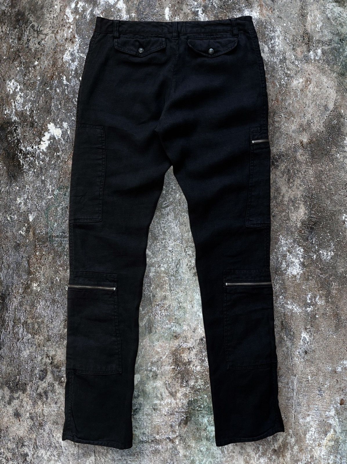 Versace Versace Multi Zip Cargo Trousers Pants Size US 33 - 3 Thumbnail