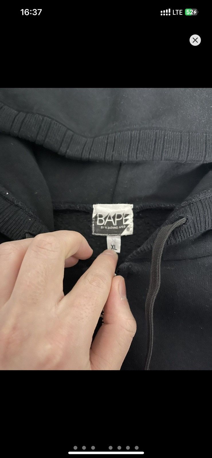 Bape Heavy Weight Cotton‼️ Bape Embroidered Logo Zip Up Hoodie Size US XL / EU 56 / 4 - 4 Thumbnail