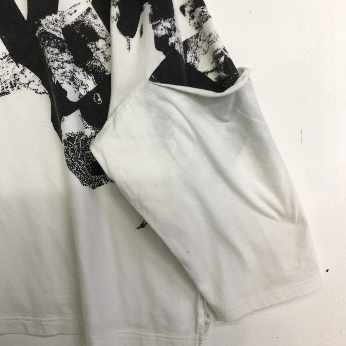 Yohji Yamamoto B Yohji Yamamoto "BEAST" DOLMAN DOUBLE LAYERED SLEEVE TEE Size US L / EU 52-54 / 3 - 5 Thumbnail