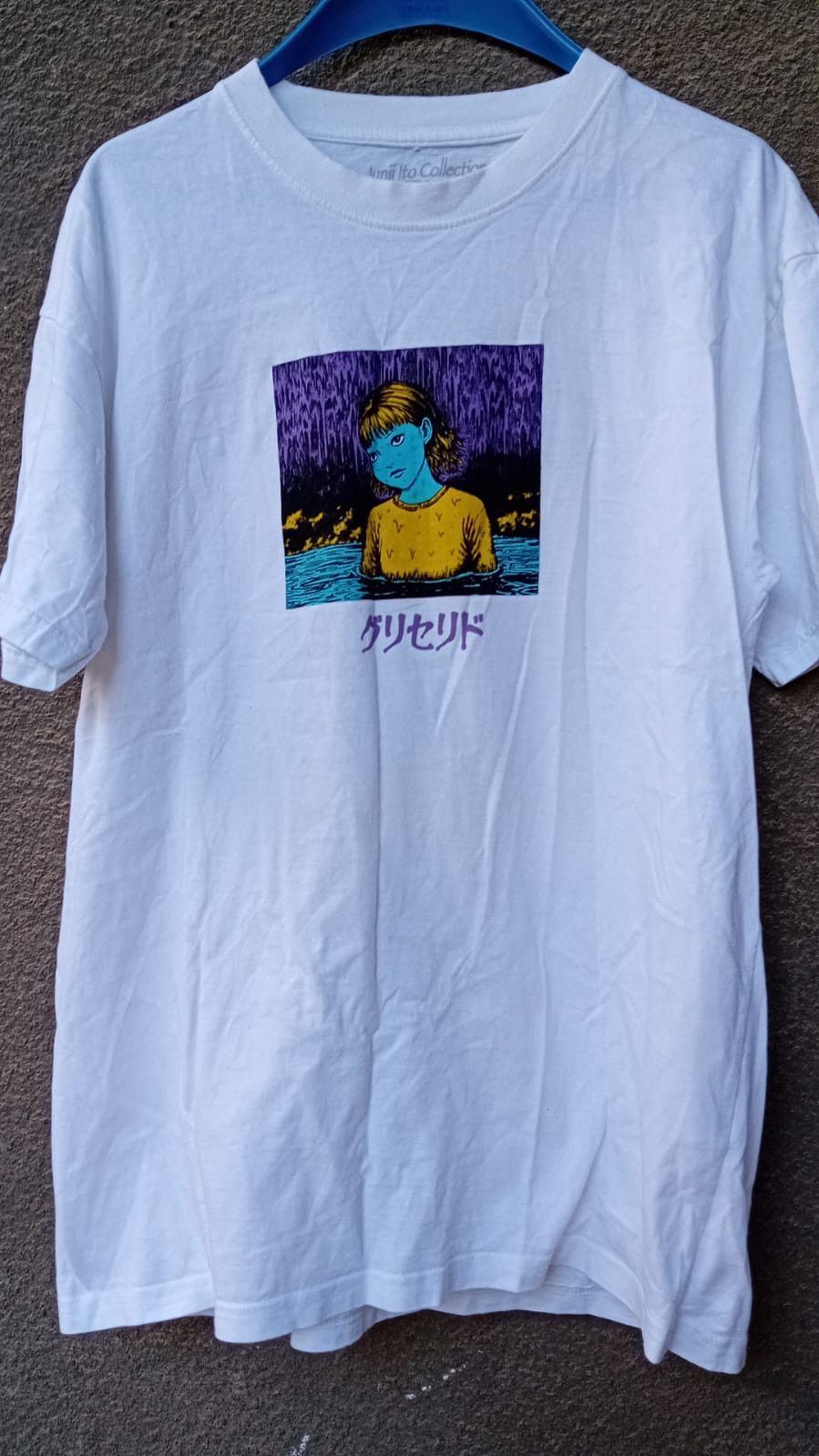 Anime × Pull & Bear Junji Ito x Pull & Bear t-shirt Glyceride Manga Anime S/M? Size US M / EU 48-50 / 2 - 2 Thumbnail