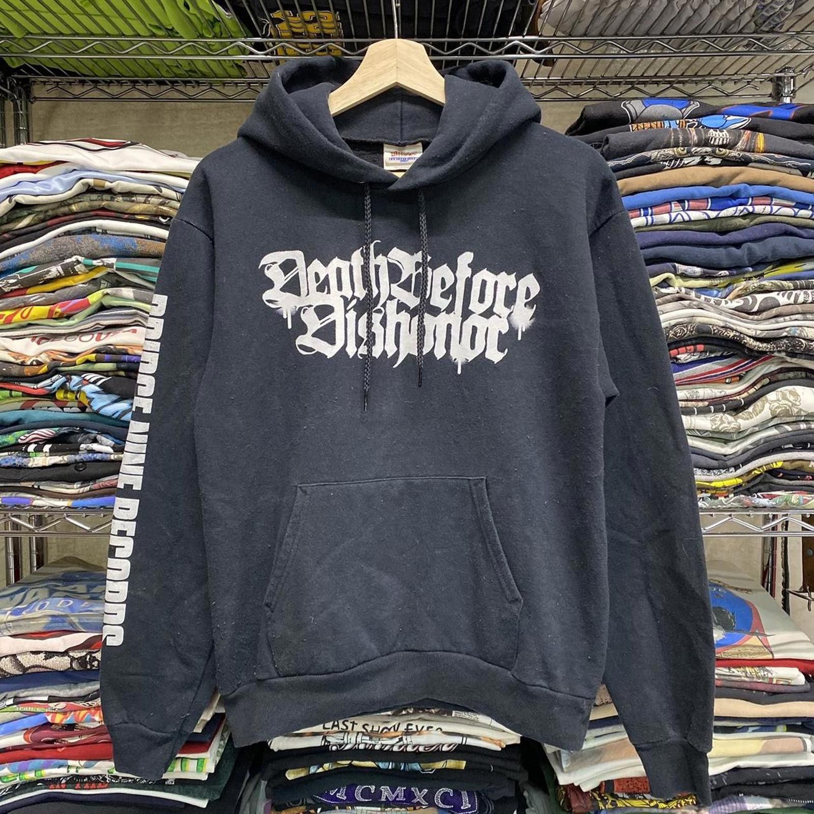Band Tees Early 2000s death before dishonor harcore punk band hoodie Size US S / EU 44-46 / 1 - 1 Thumbnail