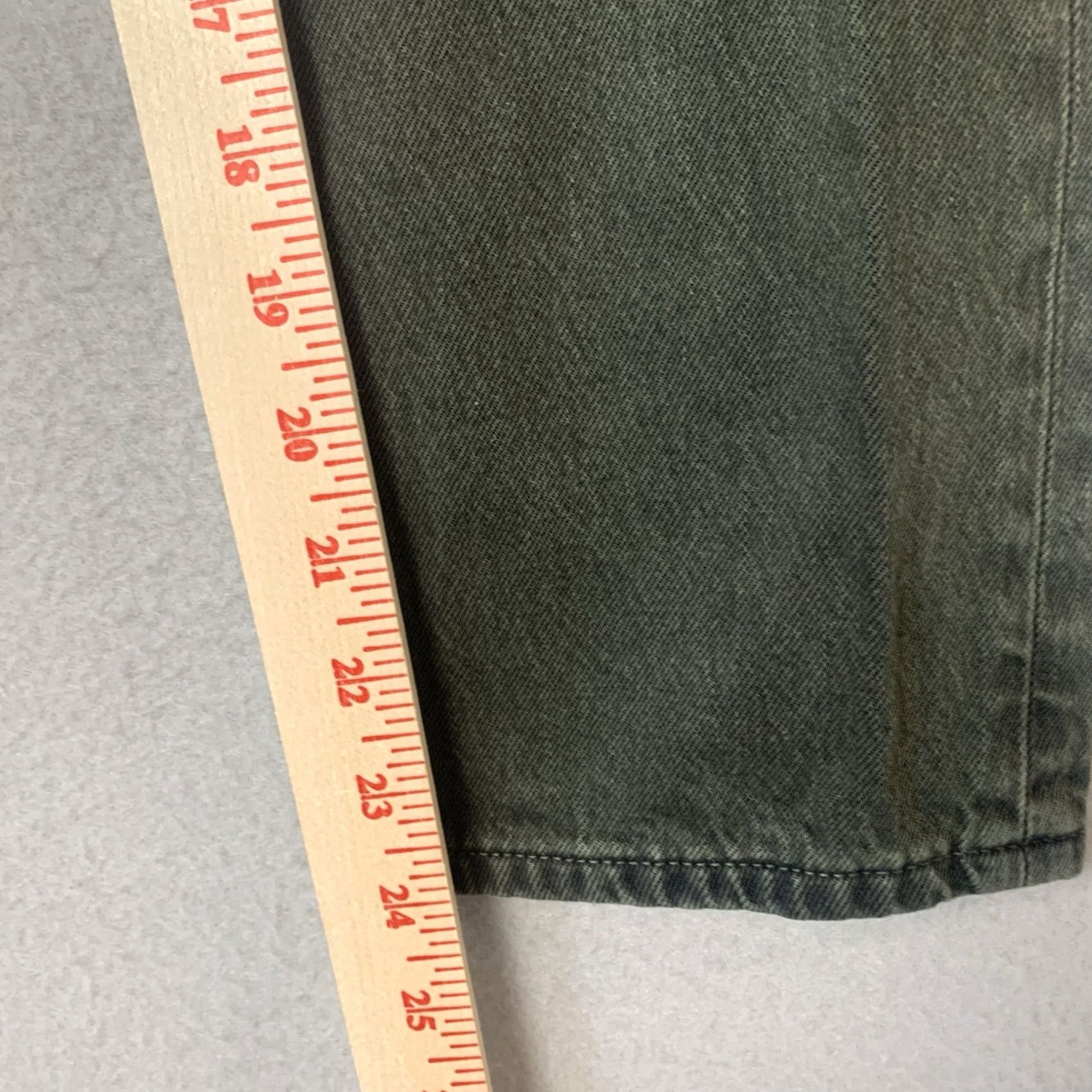 Outerknown Outerknown Jeans Women 27 Green Dune High Rise Slim Fit Y2K Minimalist Jeans Size 27" / US 4 / IT 40 - 5 Thumbnail