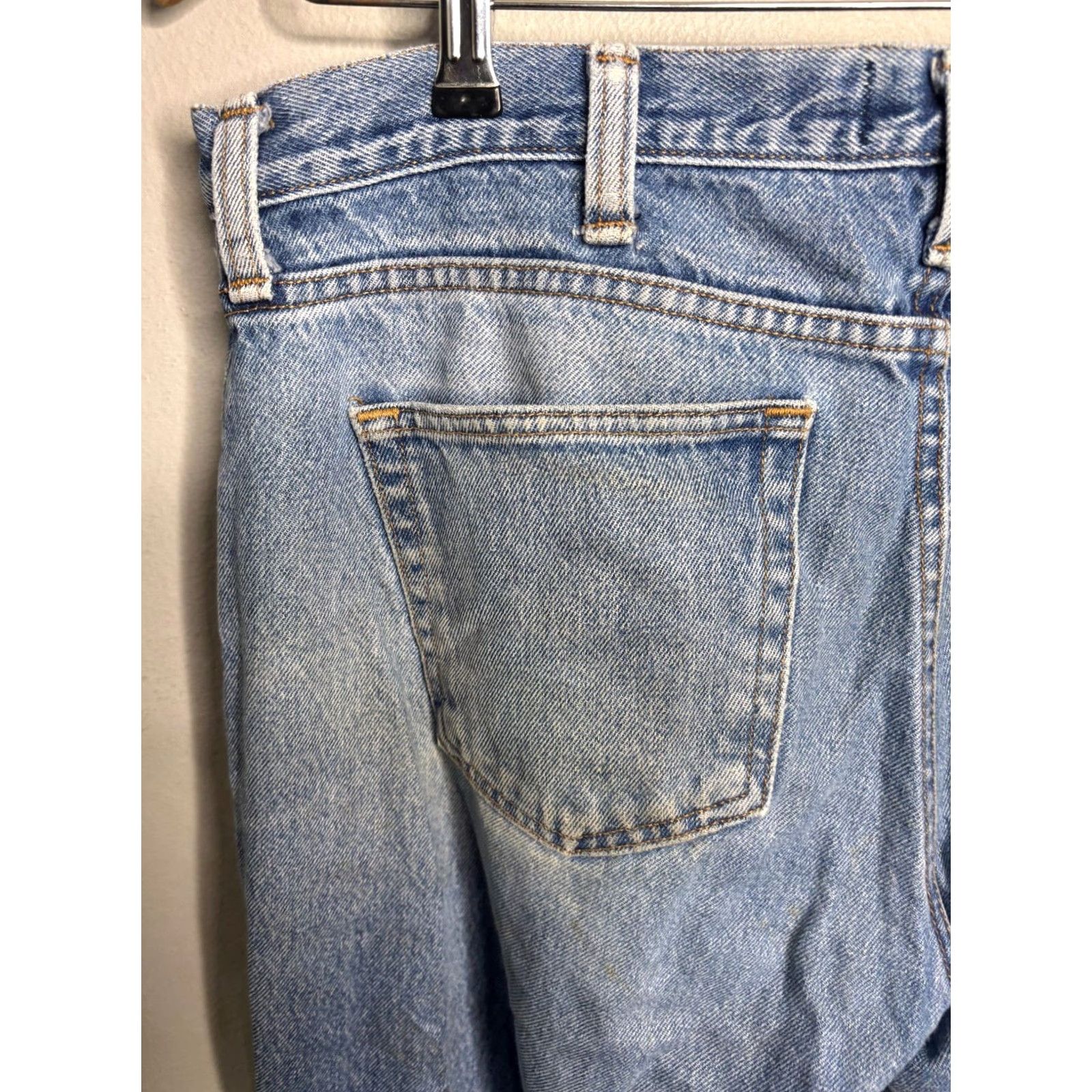 Vintage Vintage Diamond Gusset Jeans Mens 36x31 Blue Denim USA Made 4742 Jeans Regular 36 Blue USA Mens Size US 36 / EU 52 - 6 Thumbnail