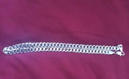 Jewelry 8MM Cuban Chain Necklace Size ONE SIZE - 1 Thumbnail