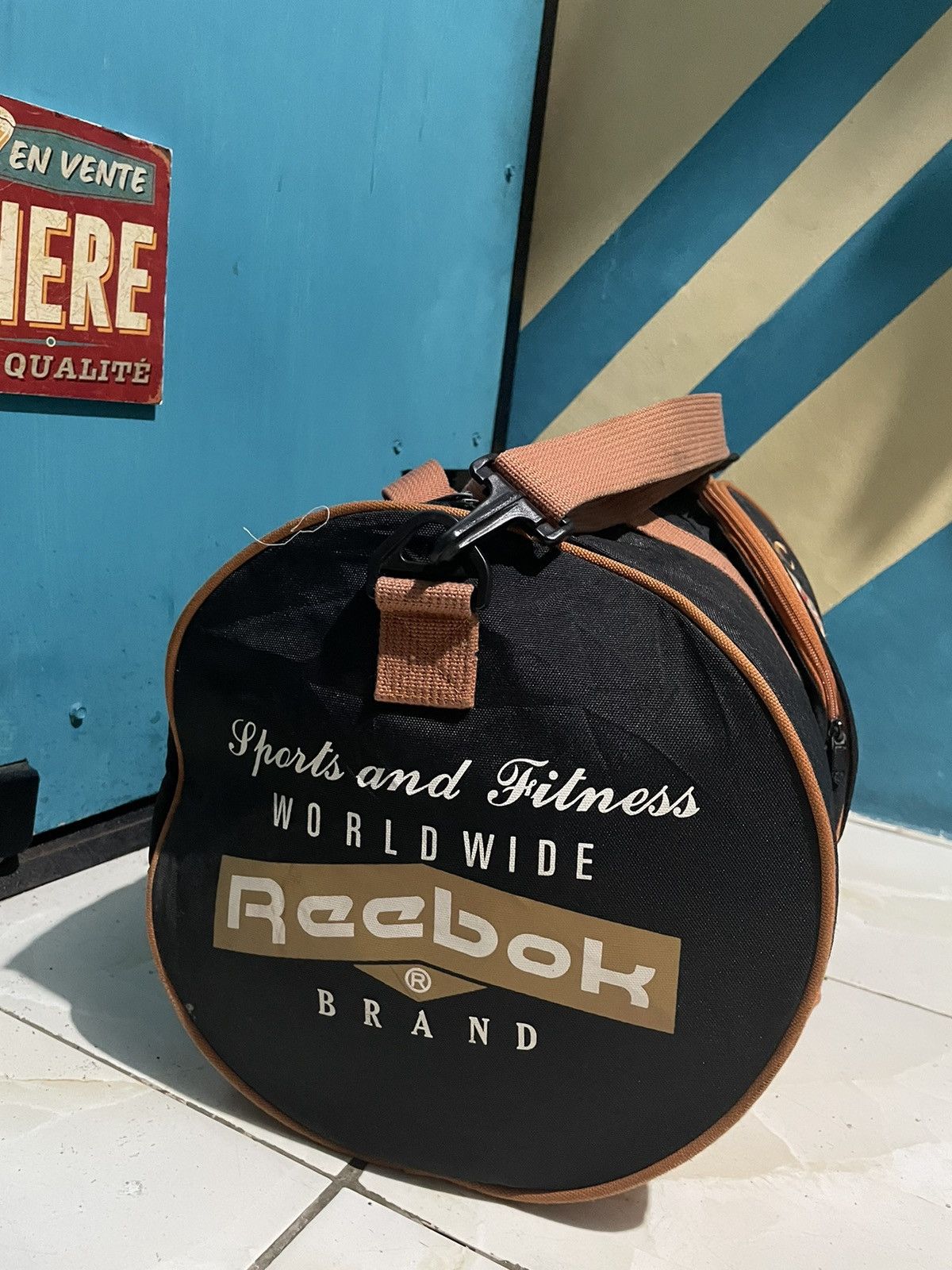 Reebok × Vintage Dufflebag/TravelBag/Lugage Reebok International Vintage Size ONE SIZE - 6 Thumbnail