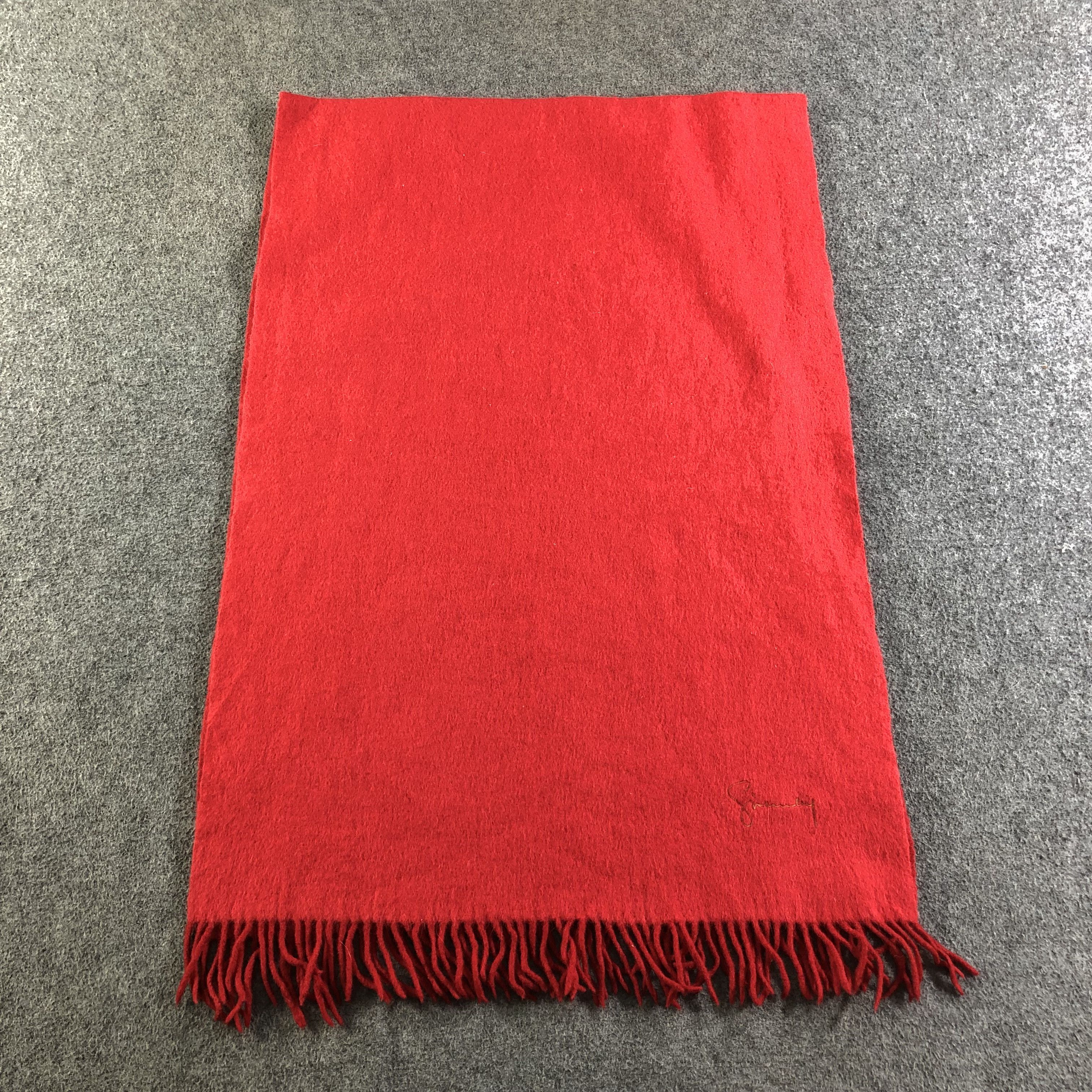 Givenchy Givenchy Wool Scarf Muffler V1871 Size ONE SIZE - 2 Thumbnail