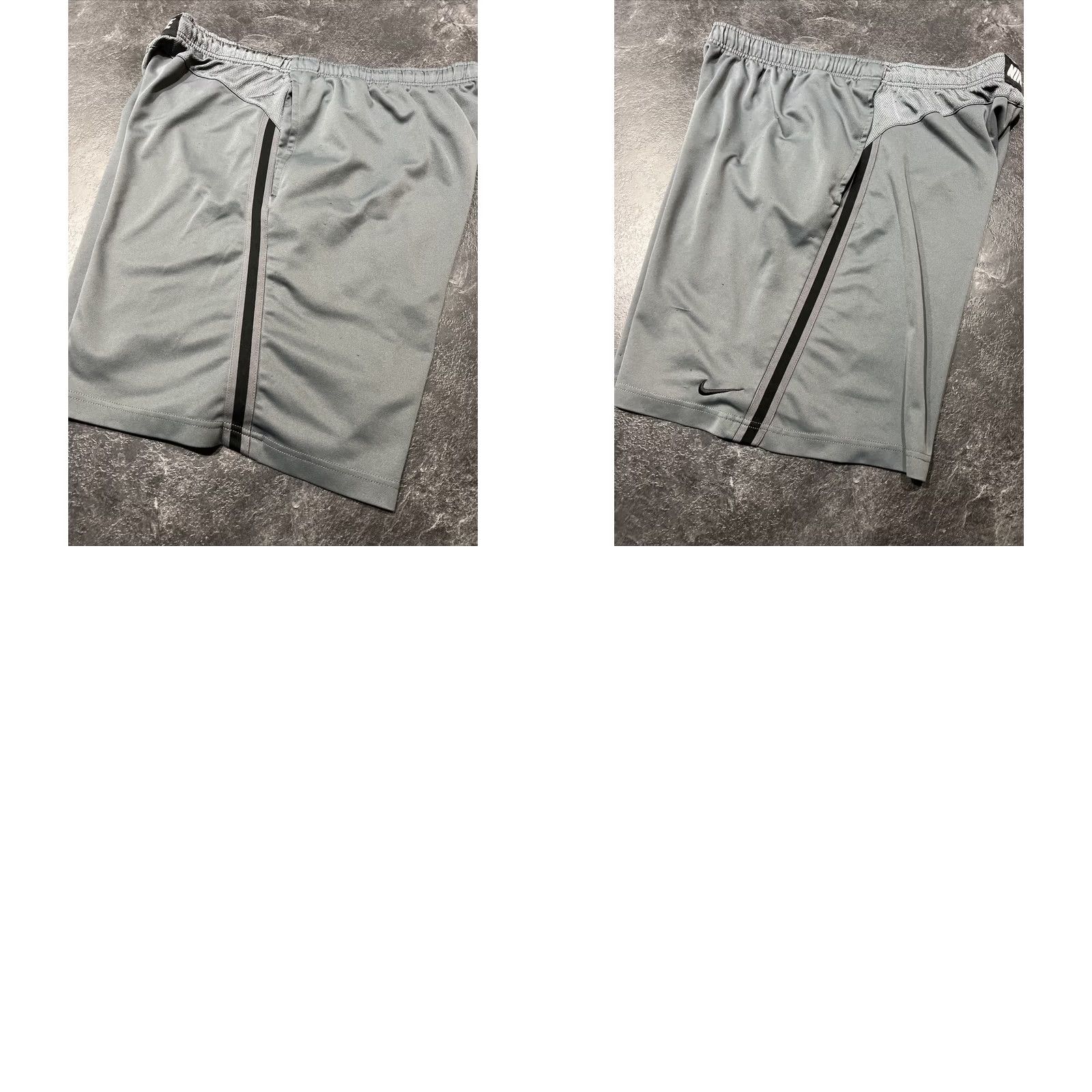 Nike Nike Men’s Dri-Fit Shorts Gray XL Running Shorts Athletic Pockets Adjustable Waist Lightweight Size US 36 / EU 52 - 9 Thumbnail