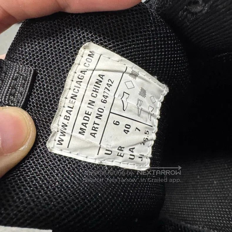 MR & MRS ITALY Balenciaga Track Sneakers Black. Size US 8.5 / EU 41-42 - 7 Thumbnail