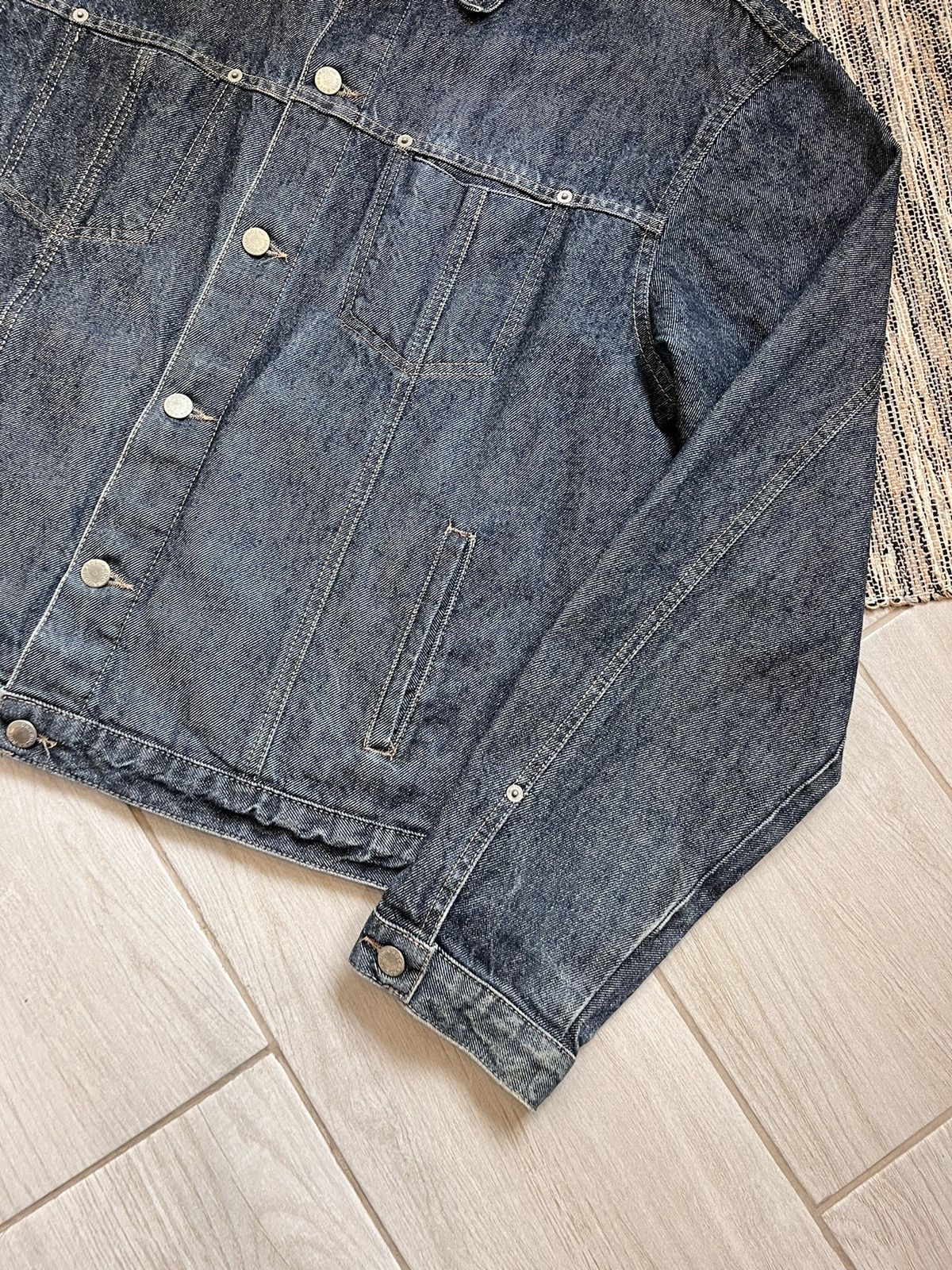 Vintage John Rocha Denim Jacket workwear Size US XL / EU 56 / 4 - 9 Thumbnail