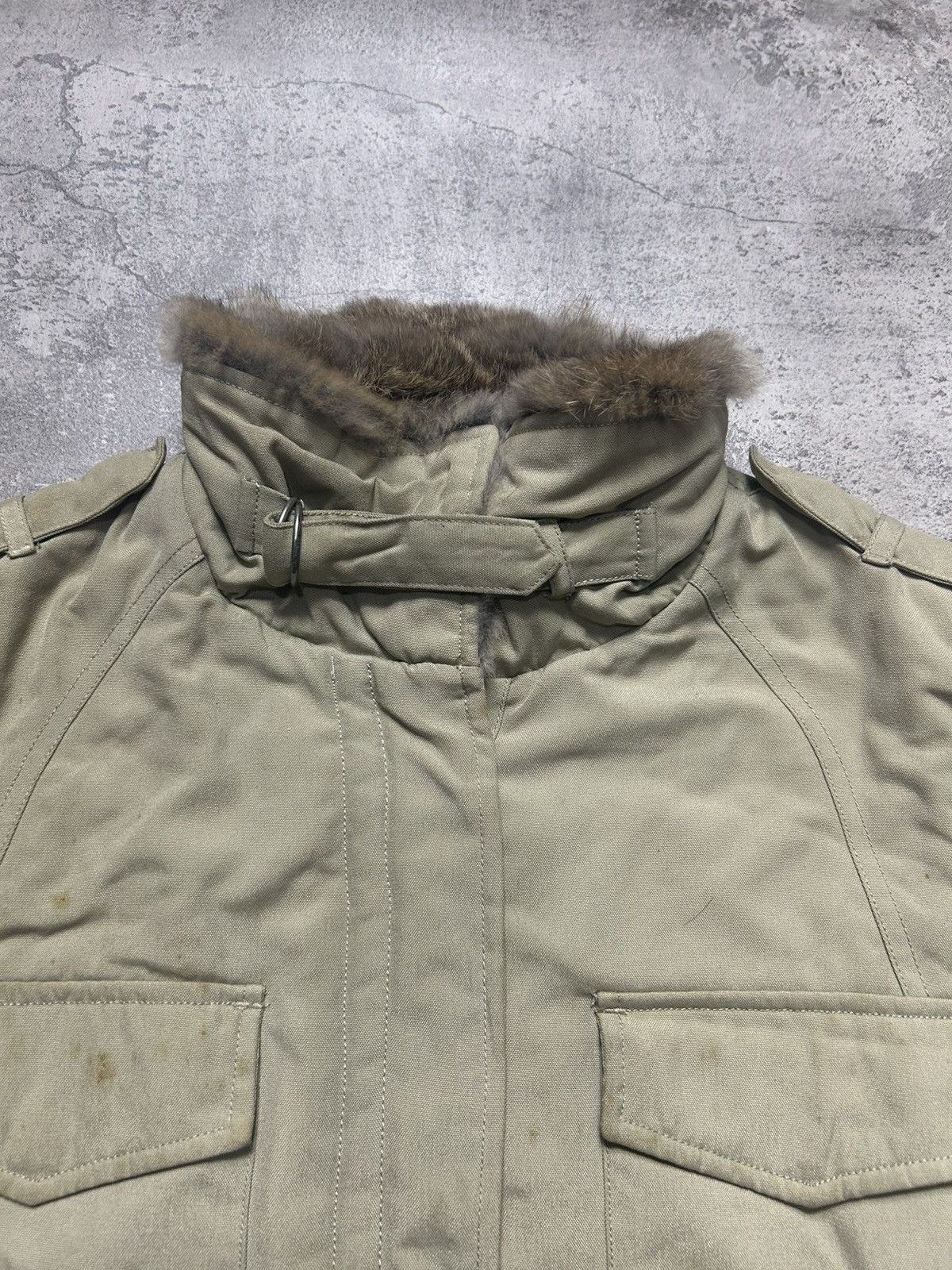 Woolrich Woolen Mills Woolrich Fur Collar Parka Down Jacket Size US L / EU 52-54 / 3 - 4 Thumbnail