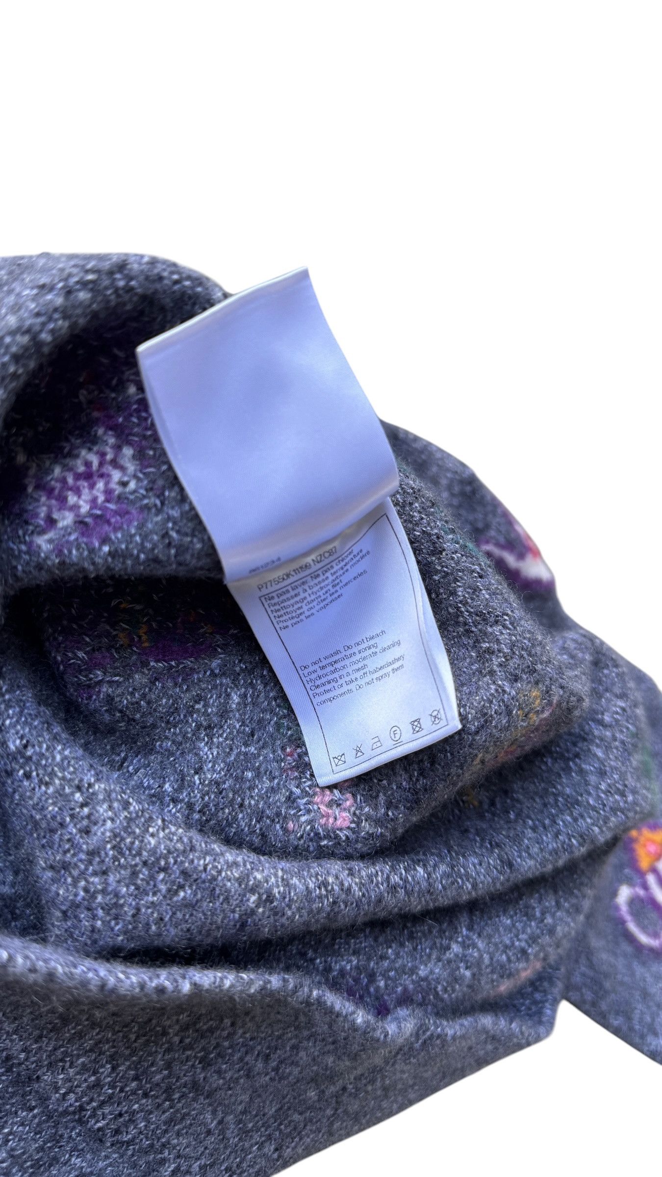 Chanel Chanel Gray Cashmere Sweater with Cute Teapot Design Size M / US 6-8 / IT 42-44 - 10 Thumbnail