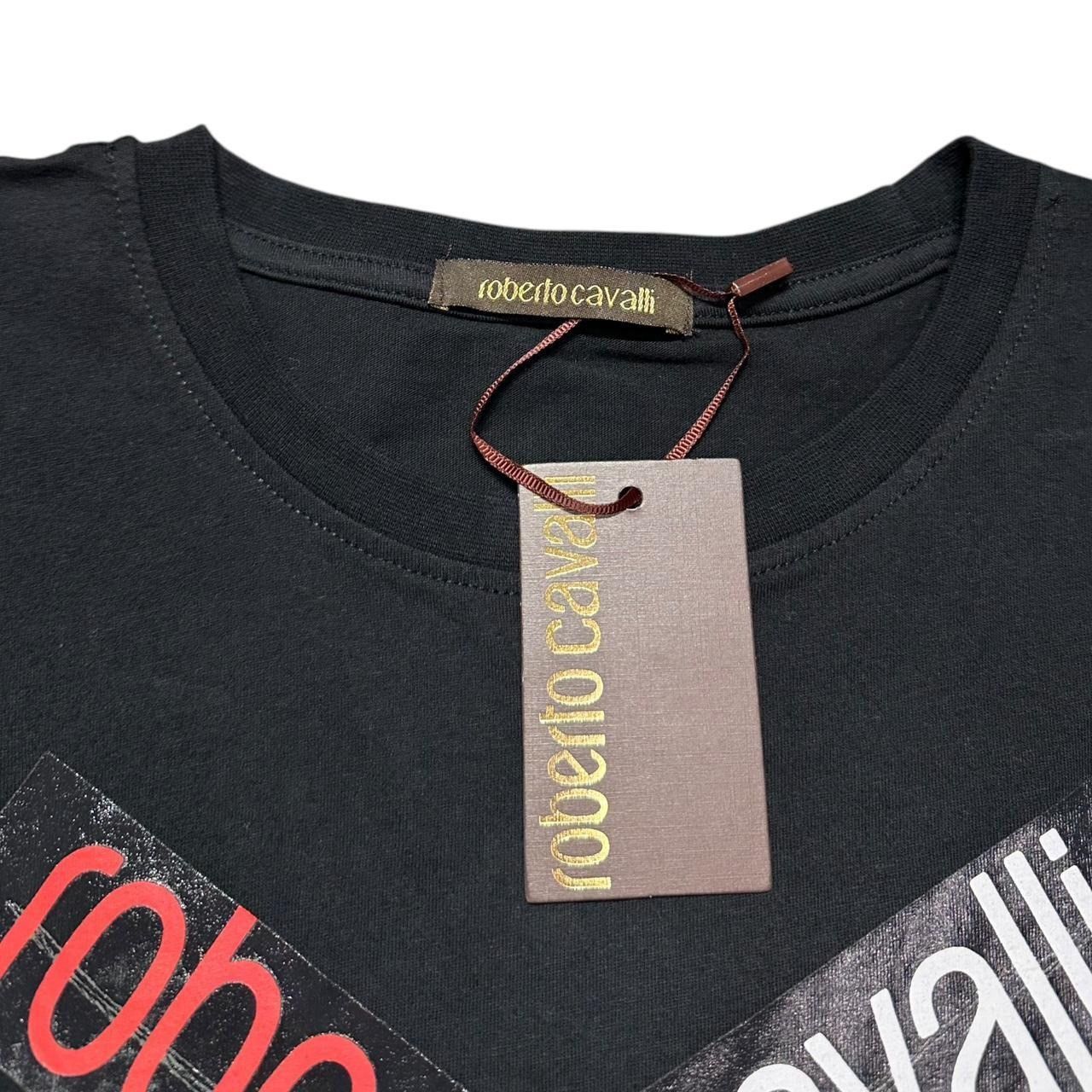 Roberto Cavalli Roberto Cavalli Tape T-Shirt Size US XL / EU 56 / 4 - 4 Thumbnail