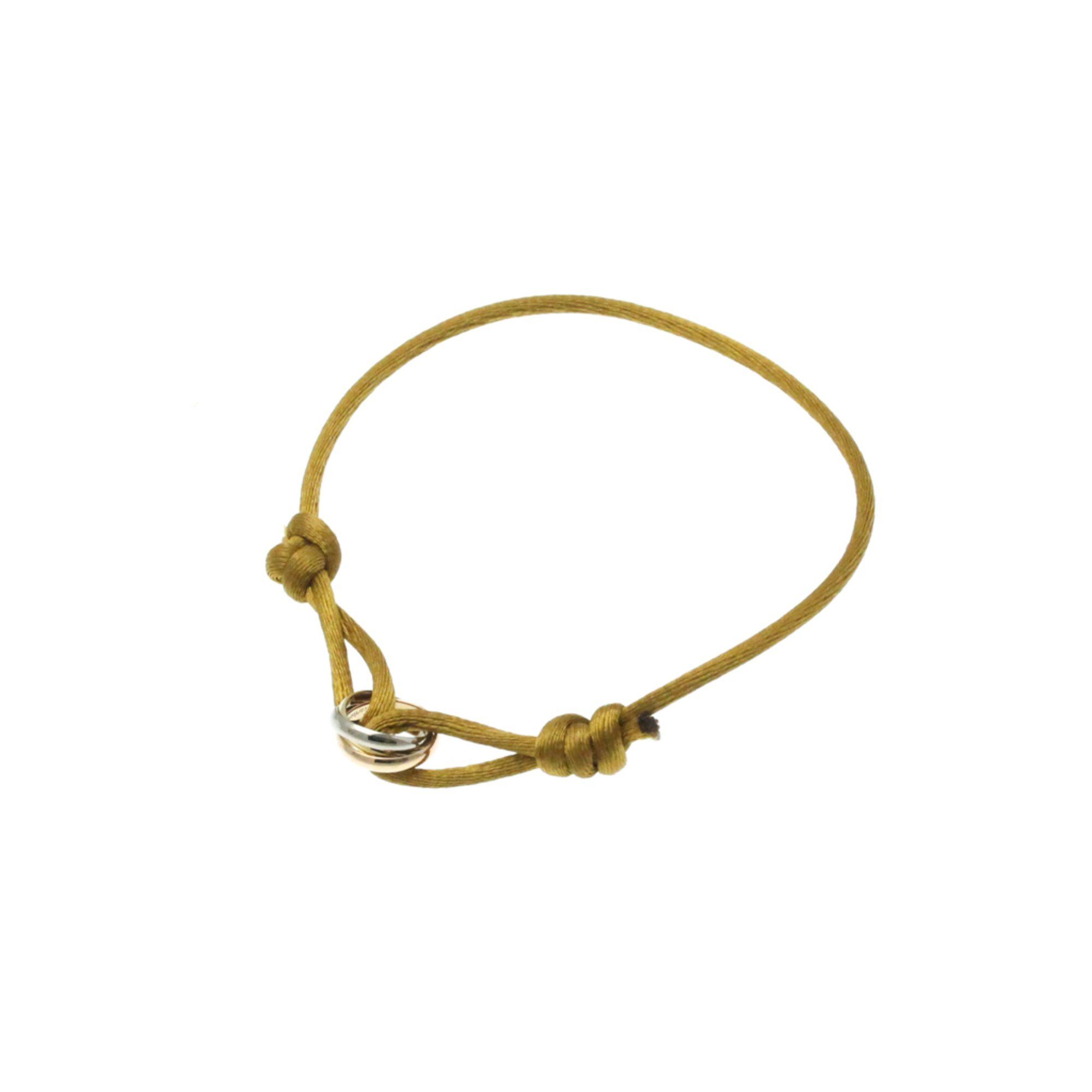 image of Cartier Trinity Bracelet B6016700 Pink Gold (18K),white Gold (18K),yellow Gold (18K) Charm Bracelet