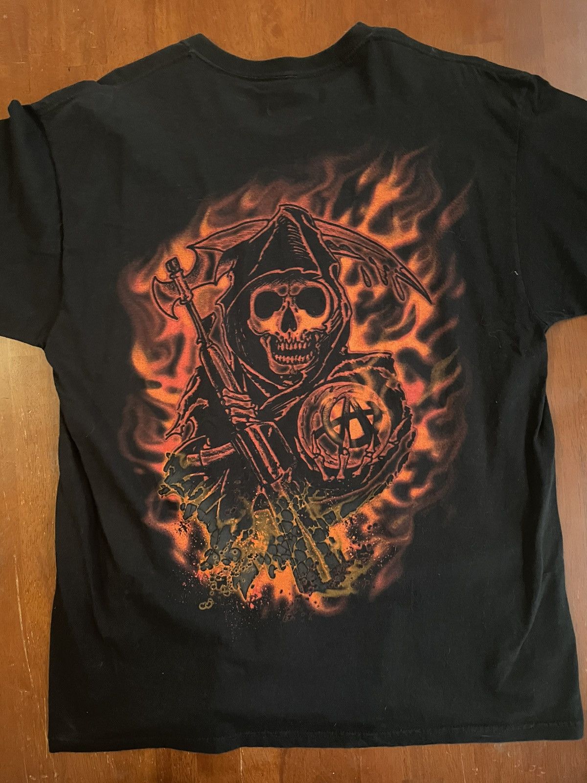 Other Official Sons of Anarchy Big Reaper Double Sided Tee Size XL Size US XL / EU 56 / 4 - 2 Thumbnail