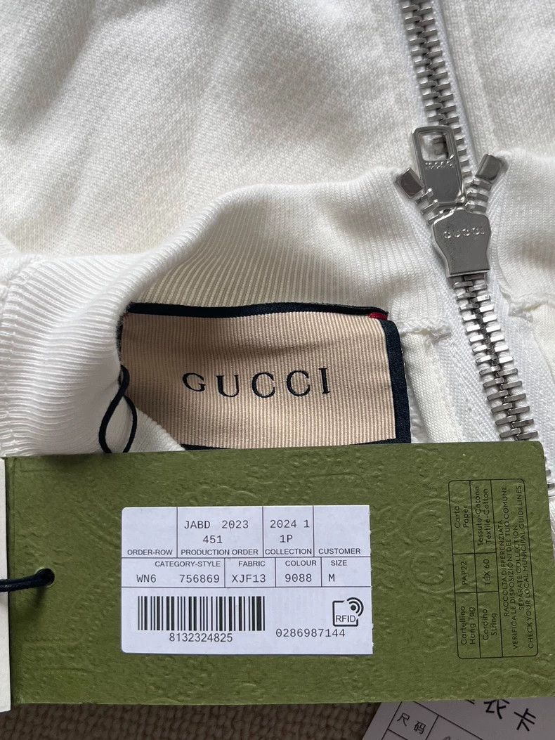 Gucci Gucci Logo embossed casual round-neck pullover sweatshirt Size M / US 6-8 / IT 42-44 - 6 Thumbnail