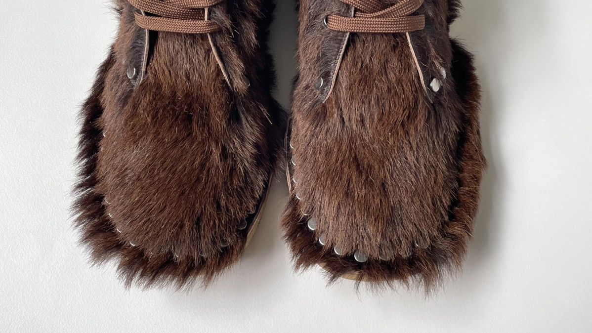 Prada A/W 17 ‘Studded Fur’ Chukka Boots Size US 11 / EU 44 - 7 Thumbnail