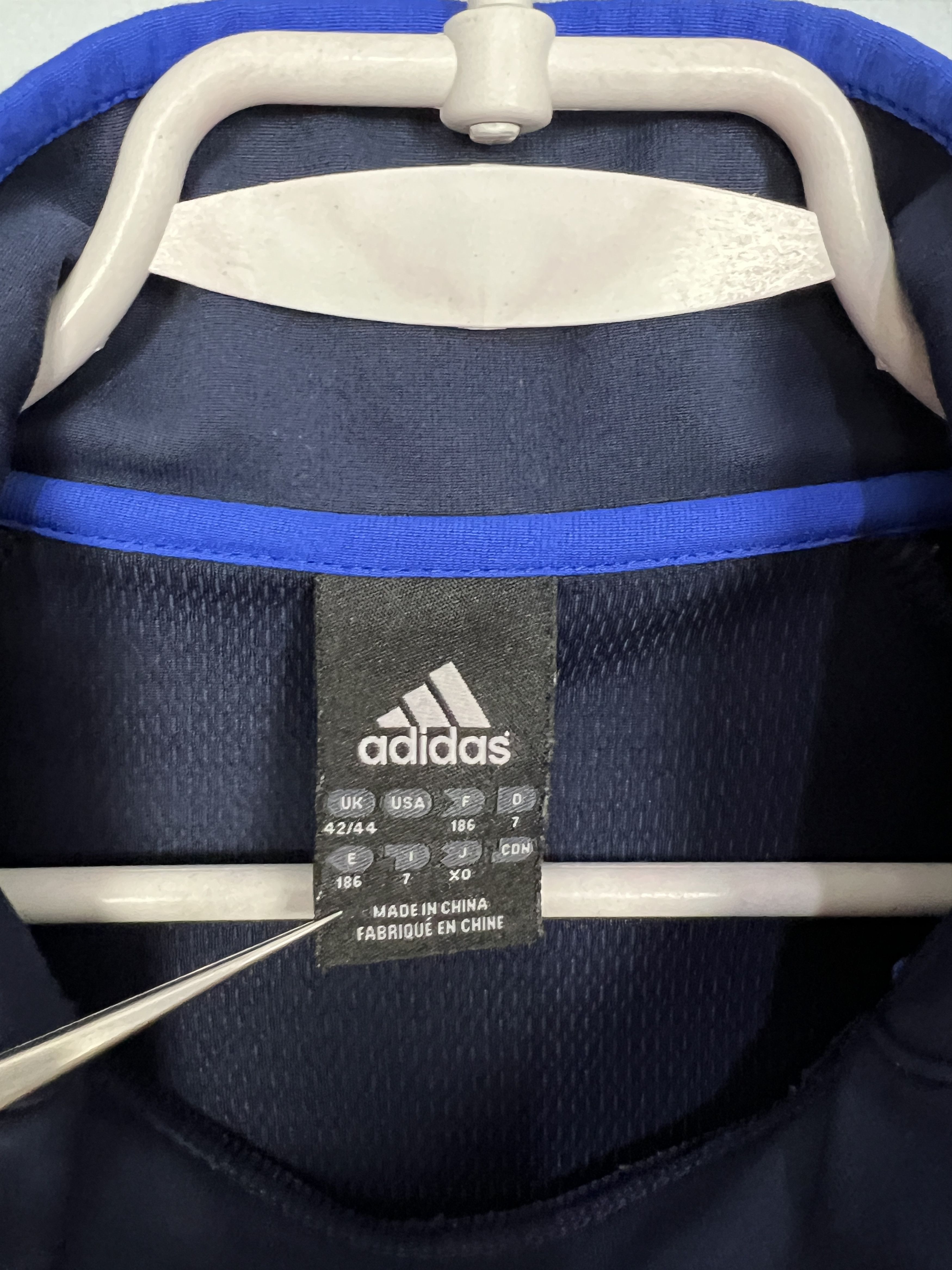 Adidas Vintage Chelsea Football Jacket Player Issue Track Top Size US L / EU 52-54 / 3 - 7 Thumbnail