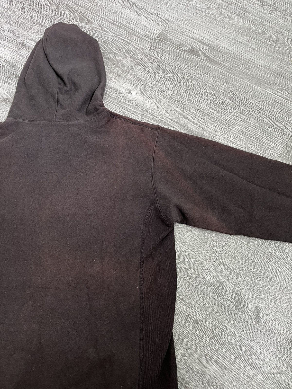 Supreme × Vintage Supreme Spell Out Hoodie Early 2000s Brown Size US XL / EU 56 / 4 - 9 Thumbnail