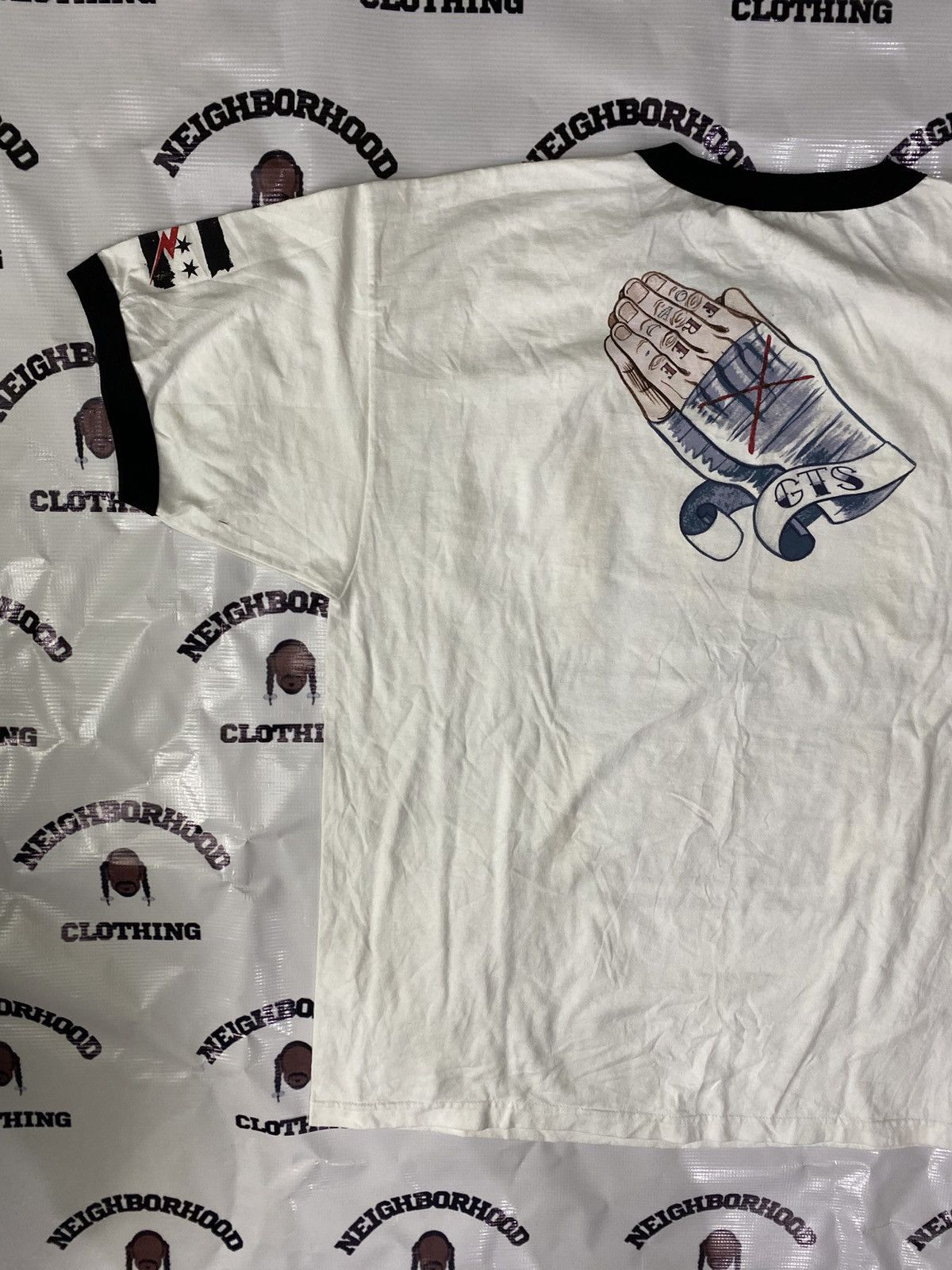 WWE CM PUNK SAINT TEE. Size US XXL / EU 58 / 5 - 7 Thumbnail