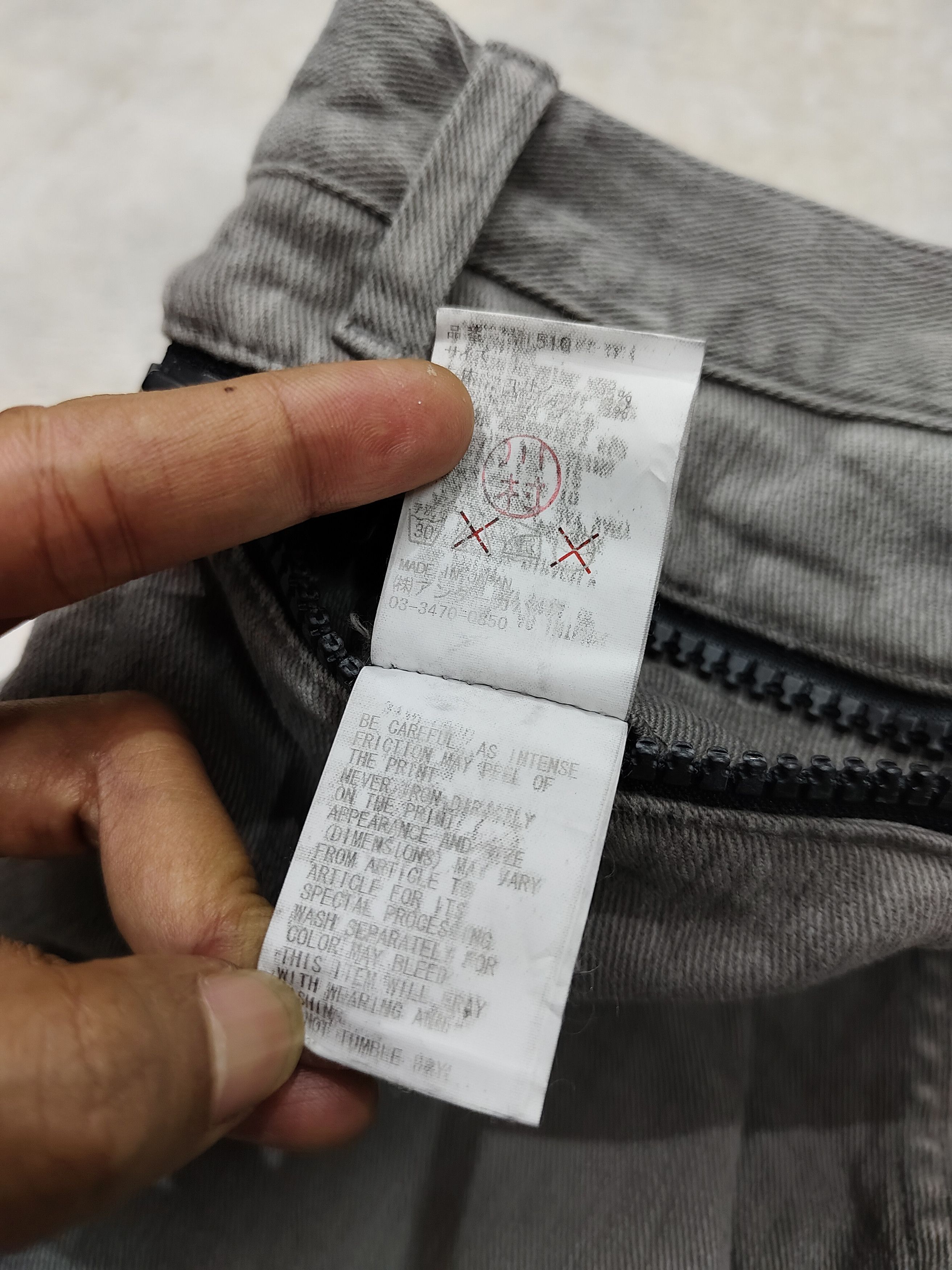 Undercover Undercover - "Psychodandy" Punk Destroyed Skinny Jeans Size US 28 / EU 44 - 9 Thumbnail