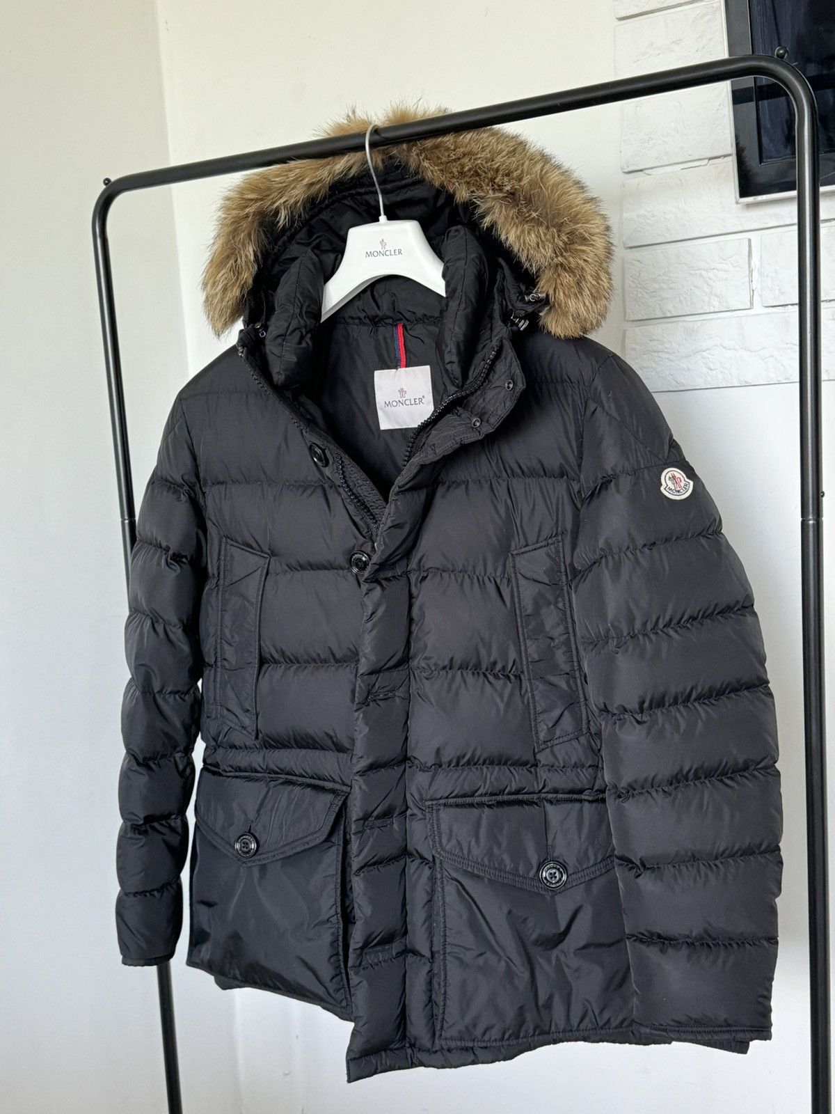 【超美品】MONCLER CLUNY size0 MONCLER モンクレール CLUNY ブランドオフ ナイロン ダウン