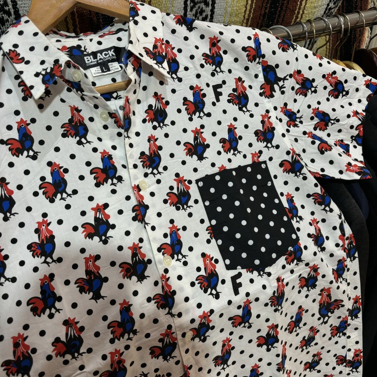 Comme des Garcons × Comme des Garcons Black BLACK COMME des GARCONS Rooster Size US L / EU 52-54 / 3 - 2 Thumbnail
