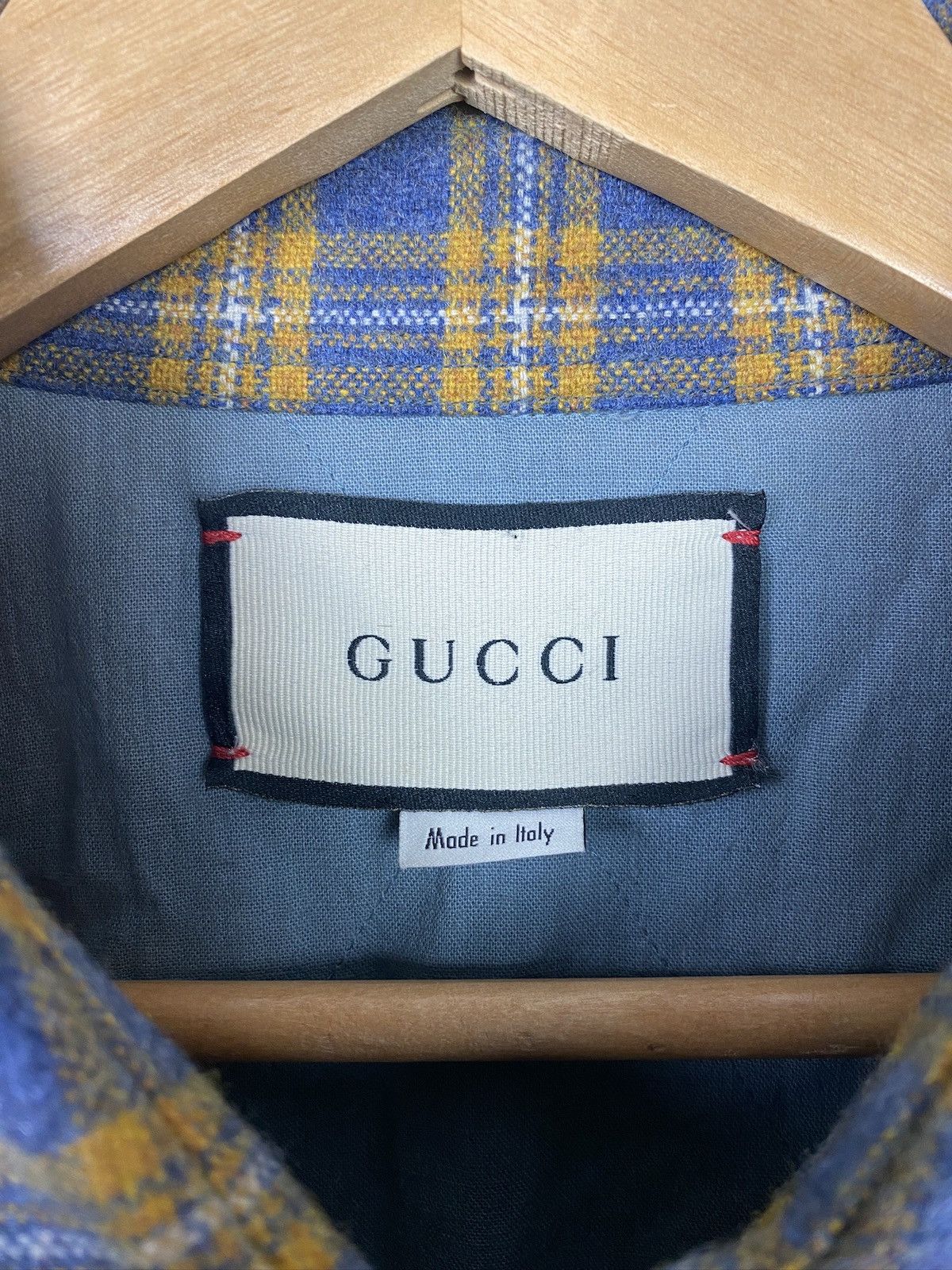 Gucci Gucci Wool Vest - SS20 Yellow & Blue Check - Size 52 Size US L / EU 52-54 / 3 - 8 Thumbnail