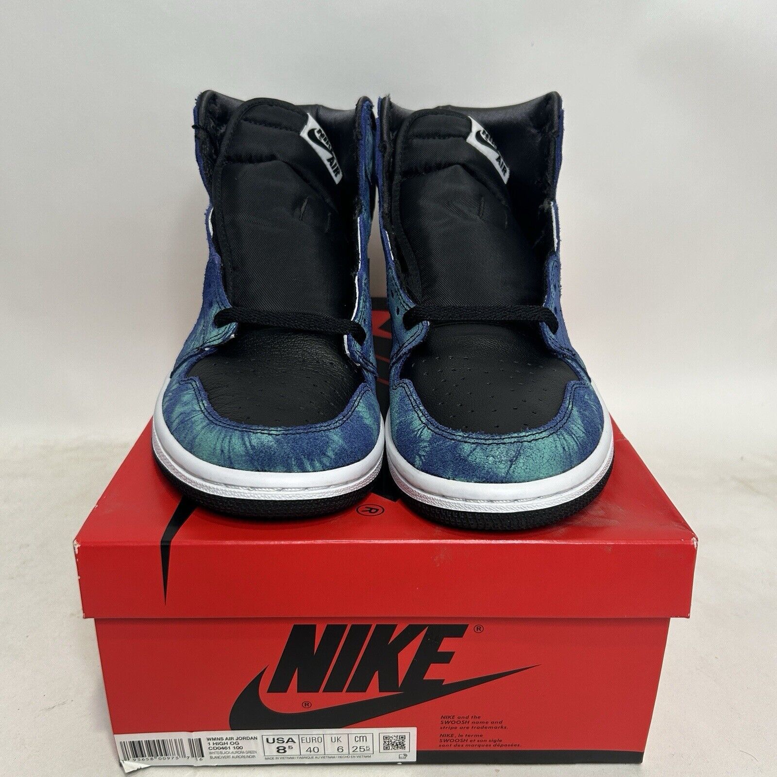 Nike Nike Air Jordan 1 Retro High OG WMNS “Tie Dye” 2024 Size US 8.5 / IT 38.5 - 2 Thumbnail