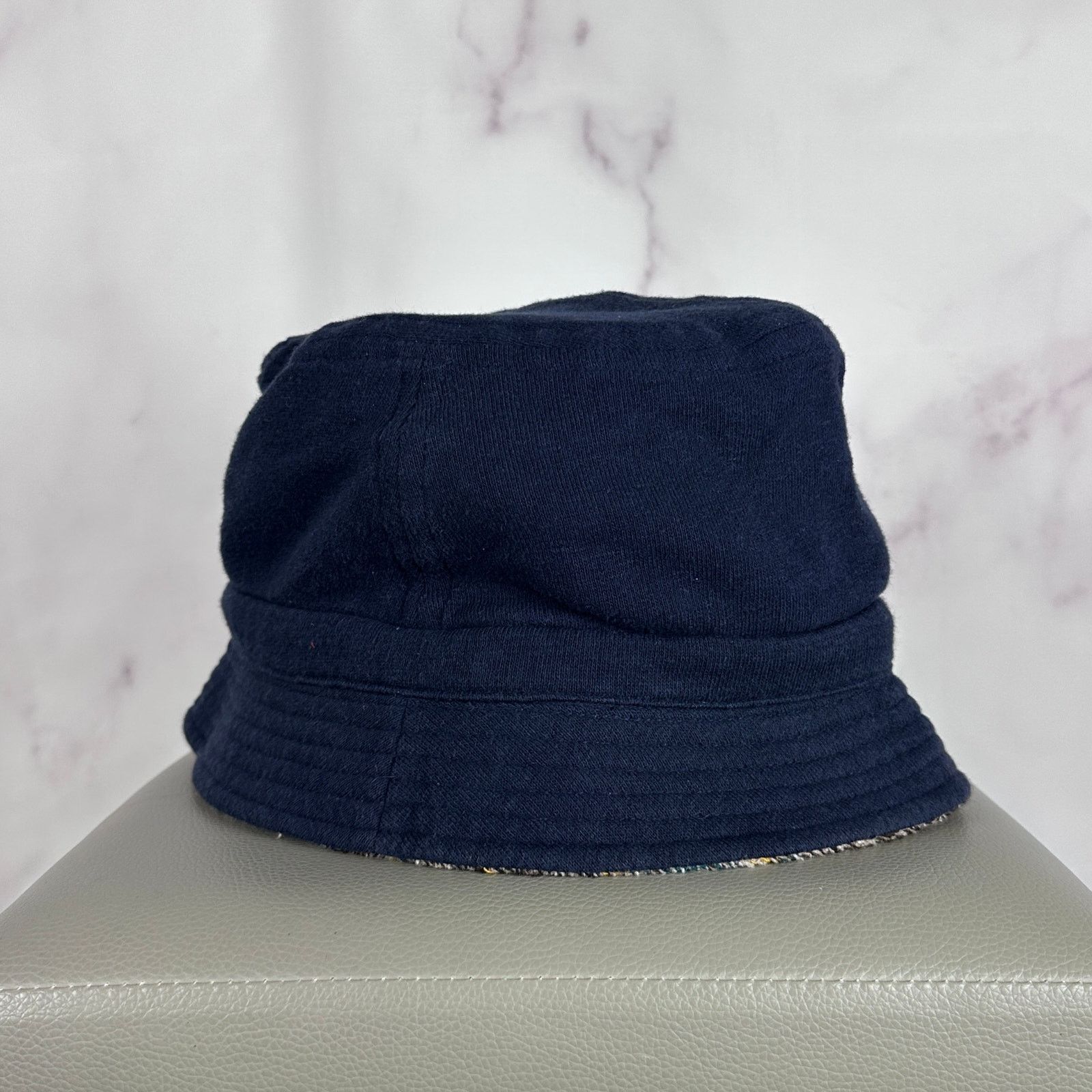 Sublime Sublime Japan Knit Navy Bucket Hat Size ONE SIZE - 3 Thumbnail
