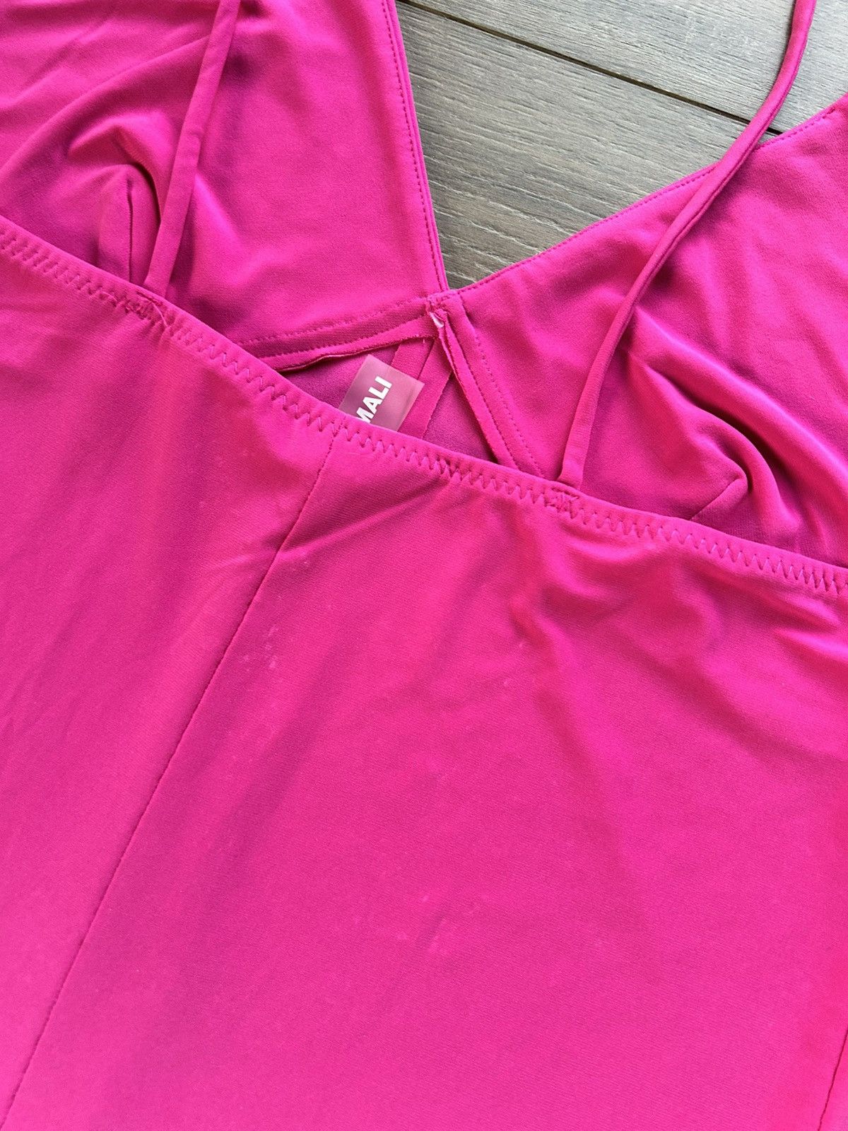 Norma Kamali Norma Kamali pink jumpsuit size L Size 32" / US 10 / IT 46 - 10 Thumbnail