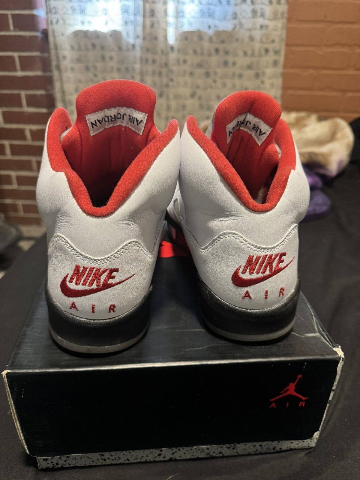 Jordan Brand Retro Jordan 5 Fire Red 2020 Size US 10 / EU 43 - 3 Thumbnail