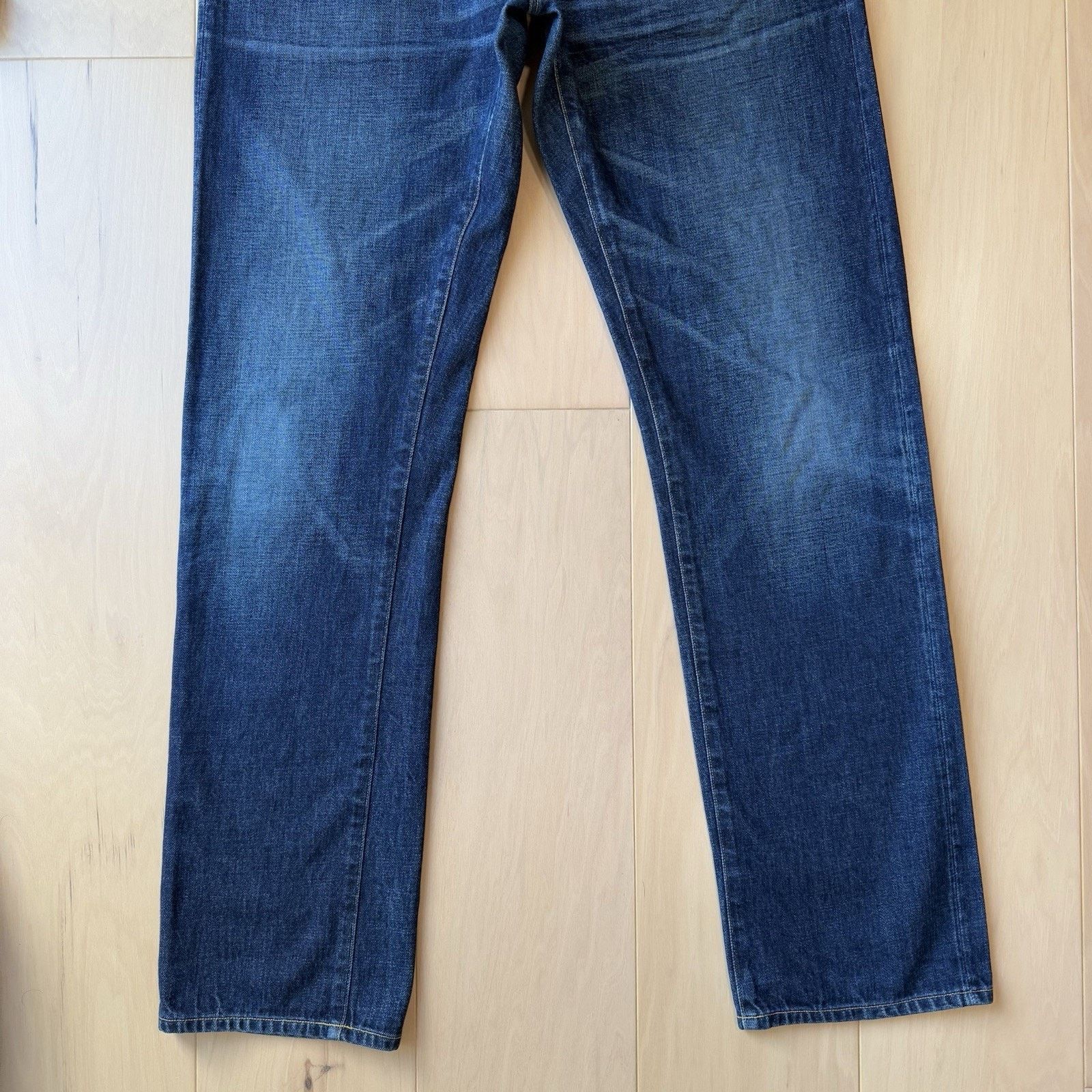 3x1 3x1 Selvedge Jeans 36 Blue Dark Wash Minimalist Workwear Size US 36 / EU 52 - 4 Thumbnail