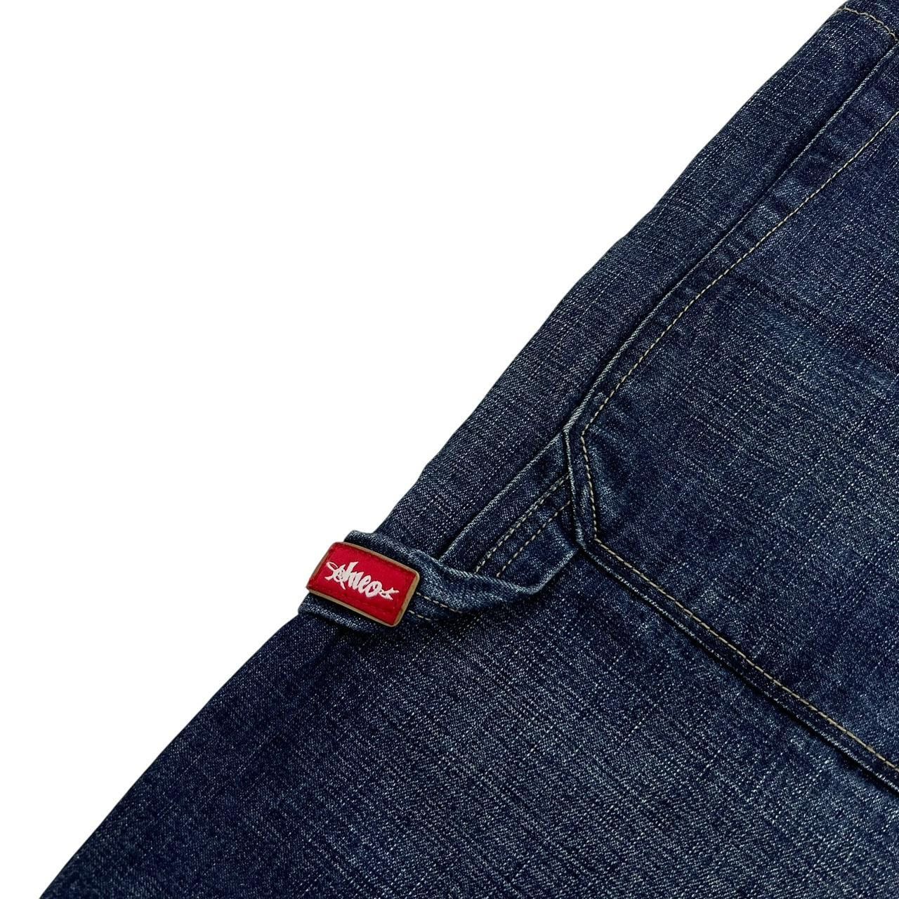 JNCO Vintage Jnco Snake 8 Ball Denim Baggy Shorts Jorts- Waist 30 Size US 30 / EU 46 - 3 Thumbnail