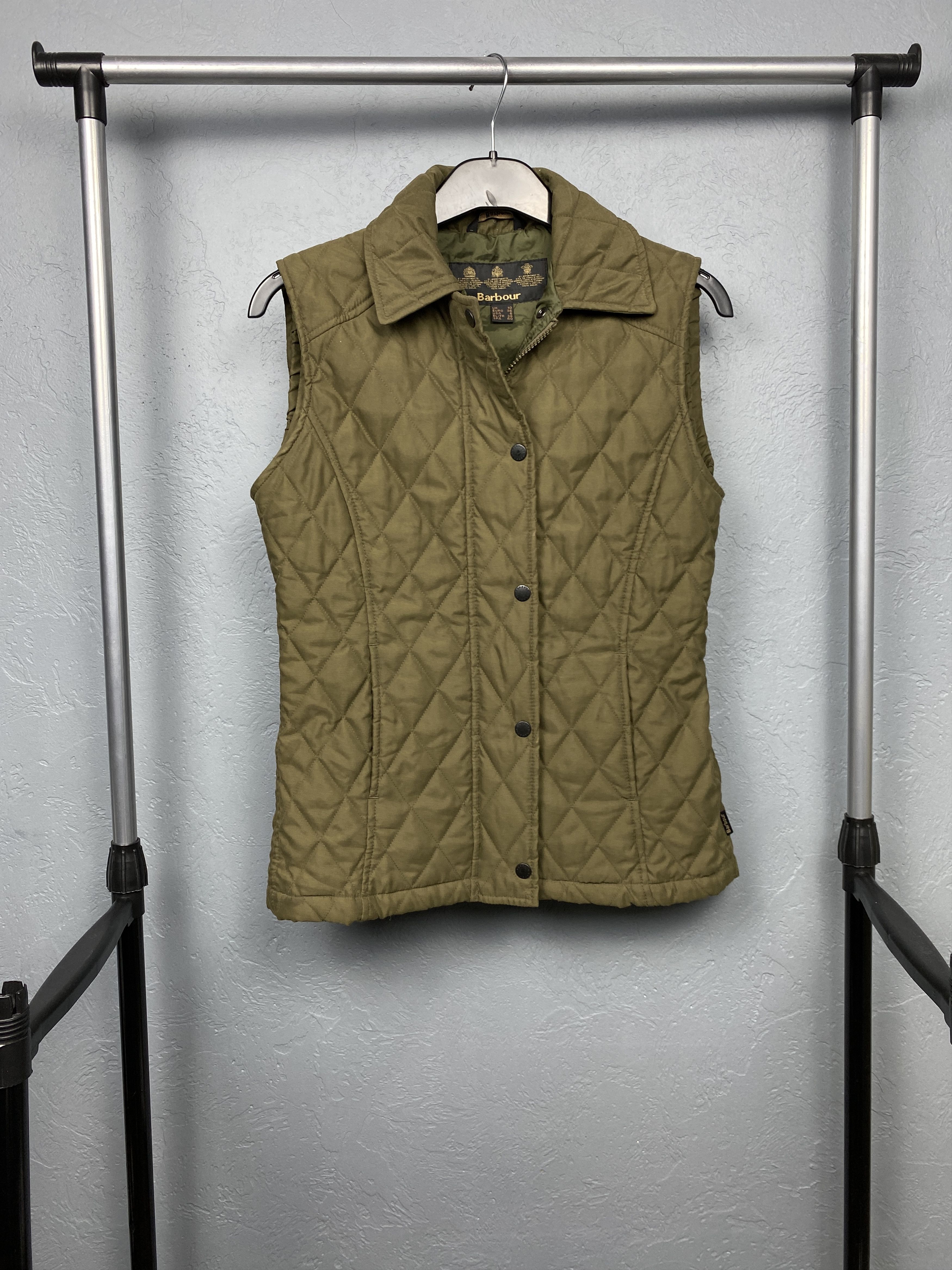 Barbour Barbour Vintage Womens Quilted Vest Sport Gilet Size M / US 6-8 / IT 42-44 - 1 Thumbnail