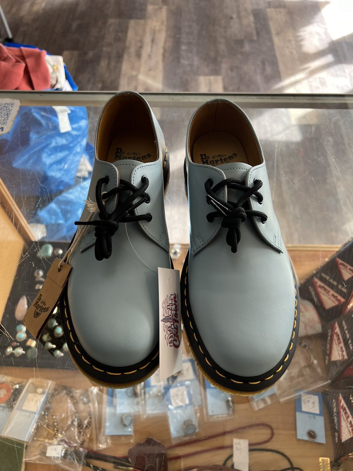 image of Dr Martens x Vintage Dr. Martens Oxford Sneaker in Blue, Men's (Size 9)