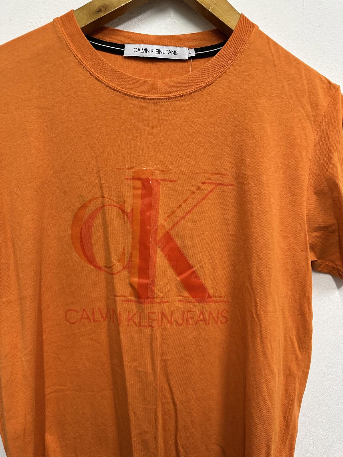Other Calvin Klein Jeans Orange T-Shirt Size S Size US S / EU 44-46 / 1 - 4 Thumbnail