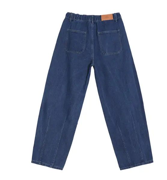 Japanese Brand Retro washed loose trendy casual wide-leg jeans Size US 32 / EU 48 - 5 Thumbnail
