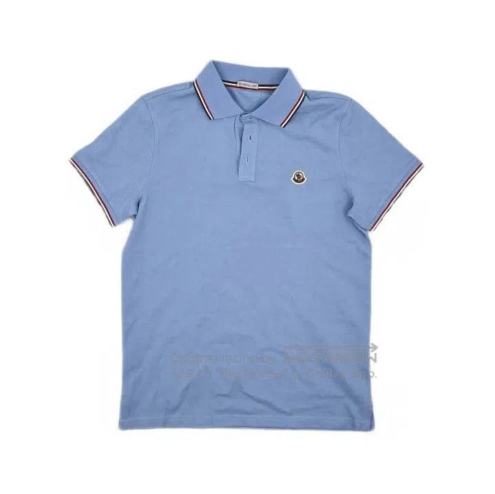 Moncler Moncler SS25 Logo Slim Fit Short Sleeve Polo. Size US S / EU 44-46 / 1 - 2 Thumbnail