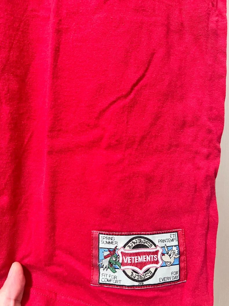Vetements Vetements 2019 short-sleeve T-shirt with animal size L Size US L / EU 52-54 / 3 - 3 Thumbnail